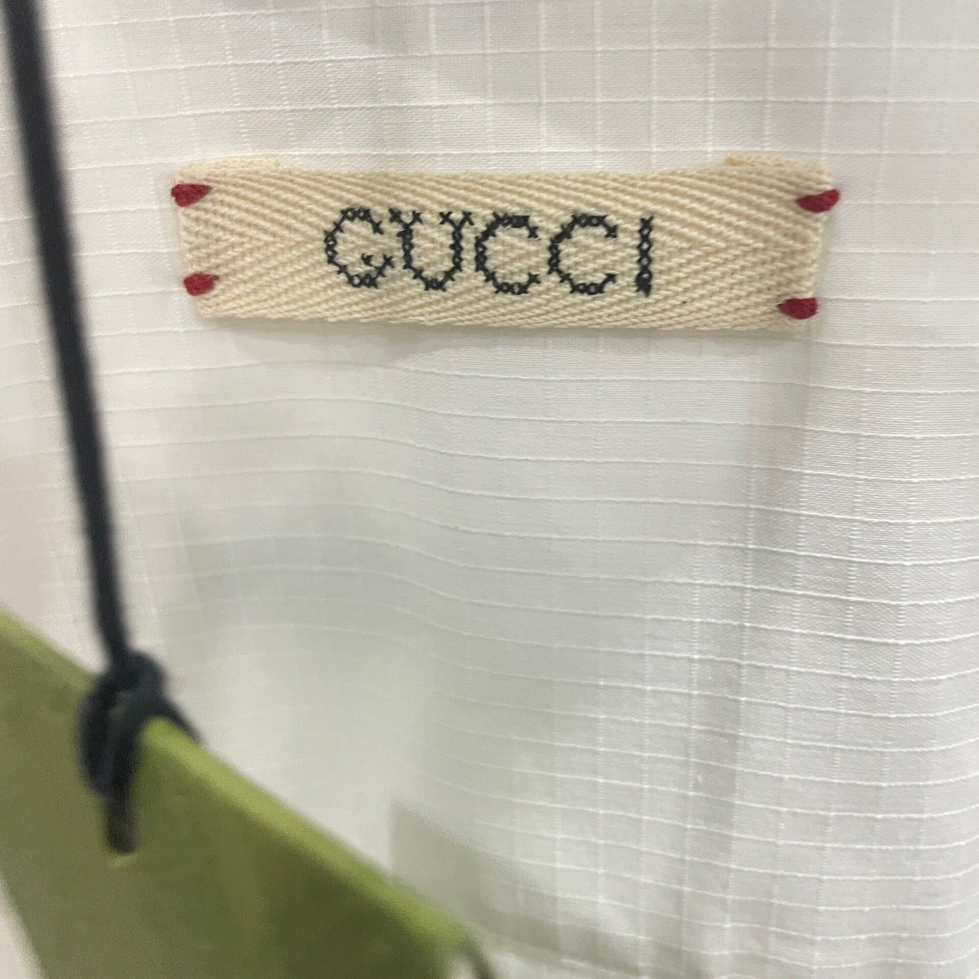 Gucci Gucci Cotton Blend Short Sleeve Button Up Shirt 46 Size US S / EU 44-46 / 1 - 6 Thumbnail