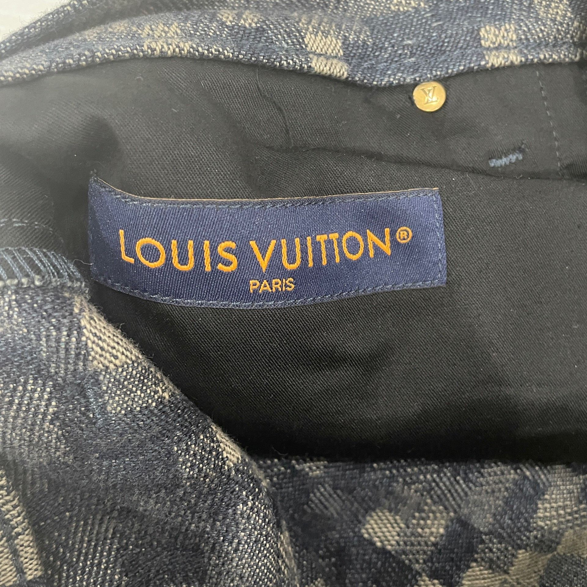 Louis Vuitton Louis Vuitton Snake Jacquard Denim Jeans 30 Size US 30 / EU 46 - 5 Thumbnail