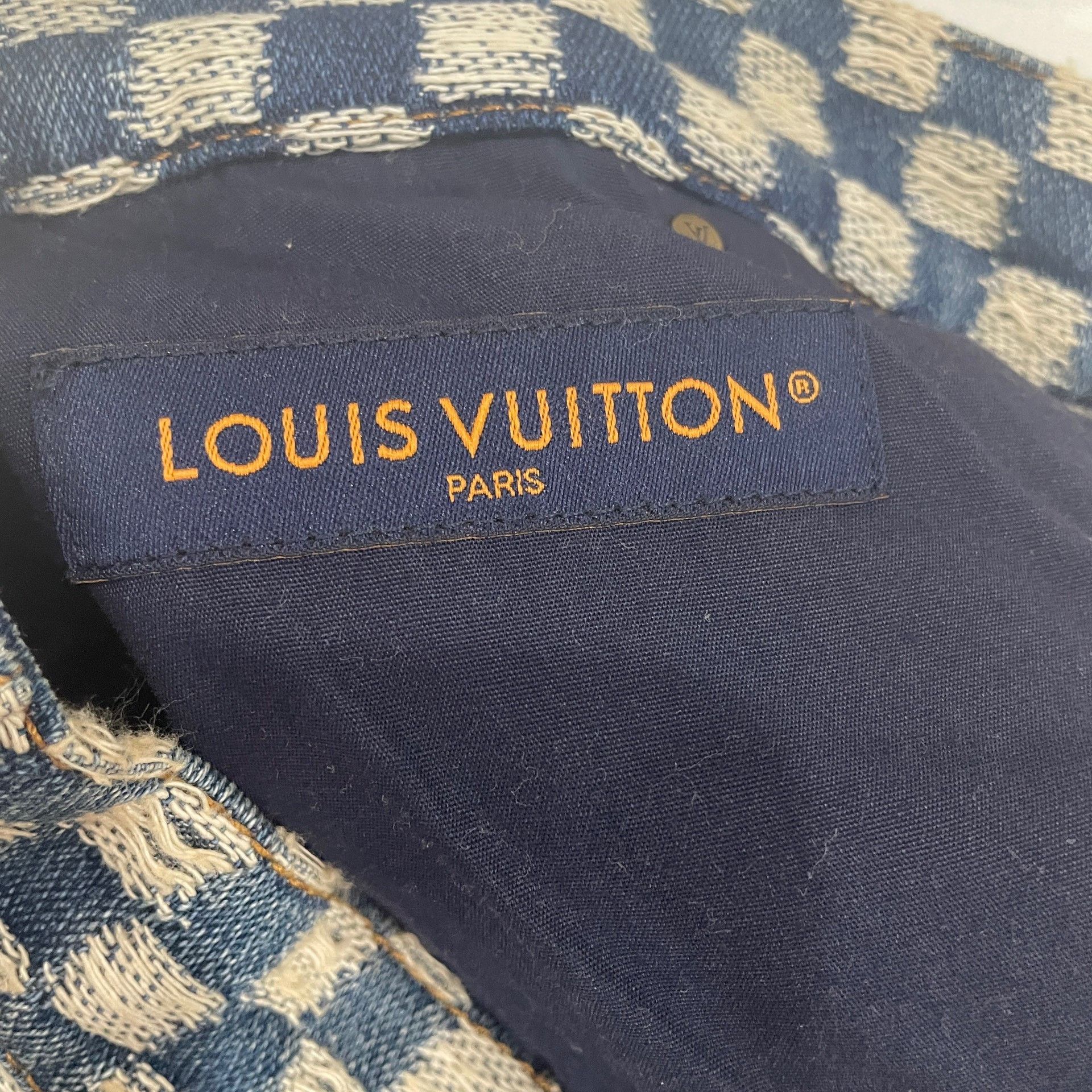 Louis Vuitton Louis Vuitton x Nigo Damier Checkered Pants 33 Size US 33 - 4 Thumbnail
