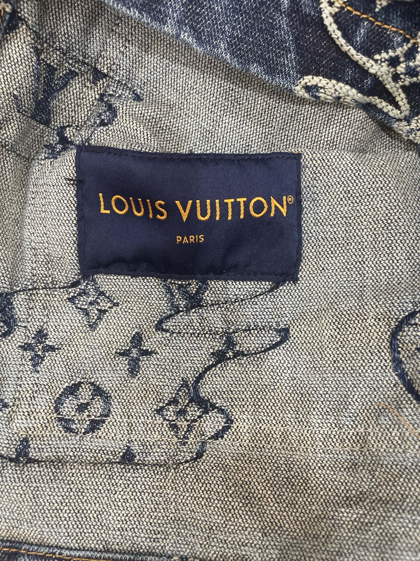 Louis Vuitton Louis Vuitton Clouds Monogram Denim Jacket 52 Size US L / EU 52-54 / 3 - 5 Thumbnail