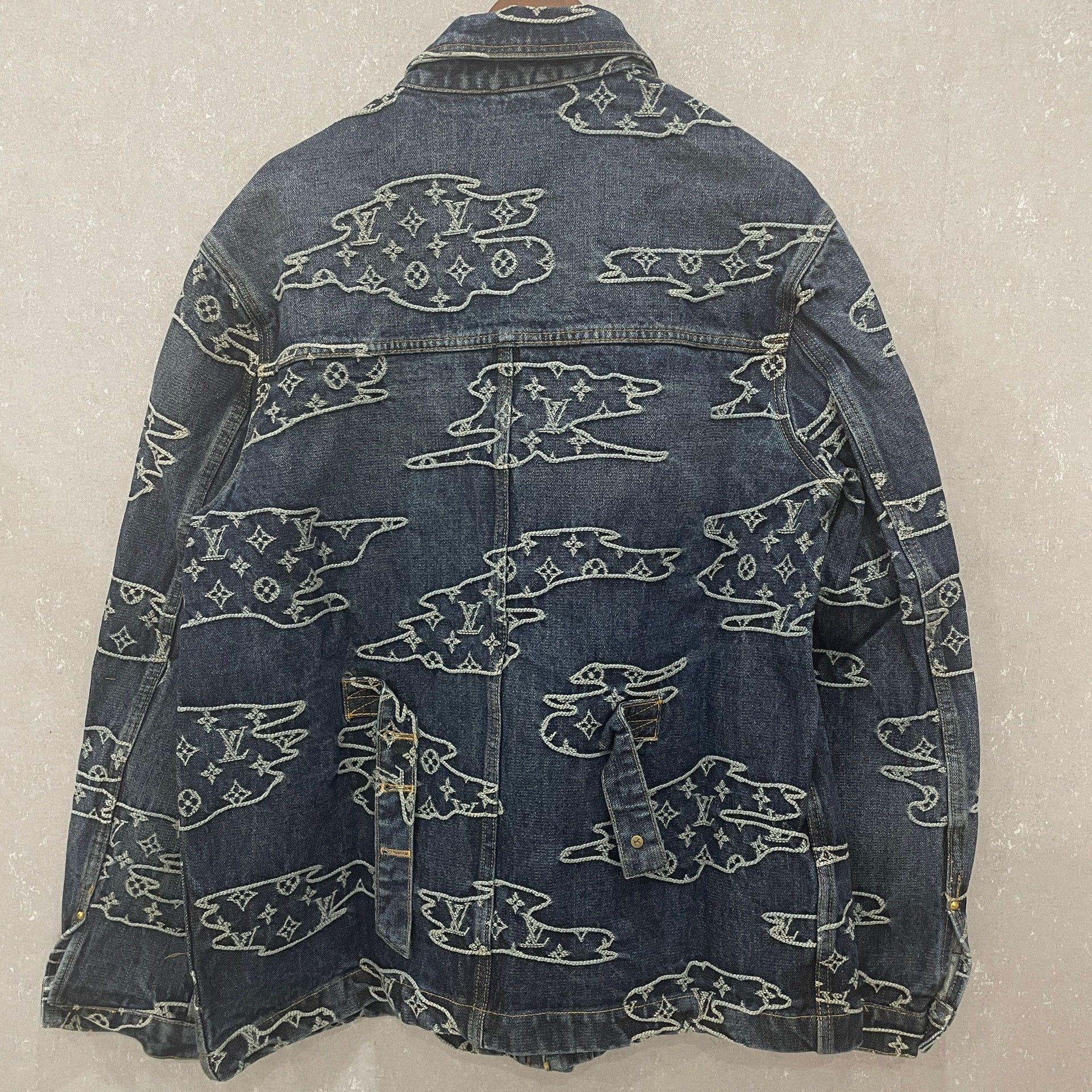 Louis Vuitton Louis Vuitton Clouds Monogram Denim Jacket 52 Size US L / EU 52-54 / 3 - 4 Thumbnail