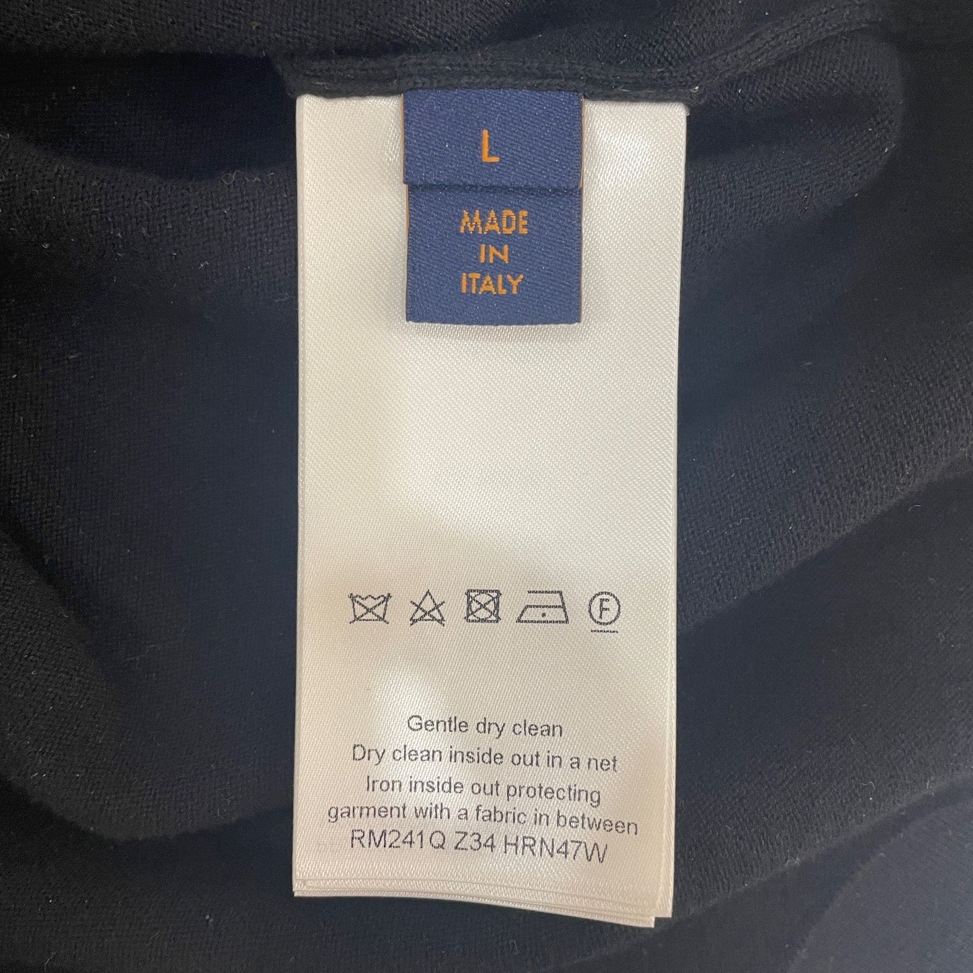 Louis Vuitton Louis Vuitton Logo Cuff Knit T-Shirt L Size US L / EU 52-54 / 3 - 5 Thumbnail