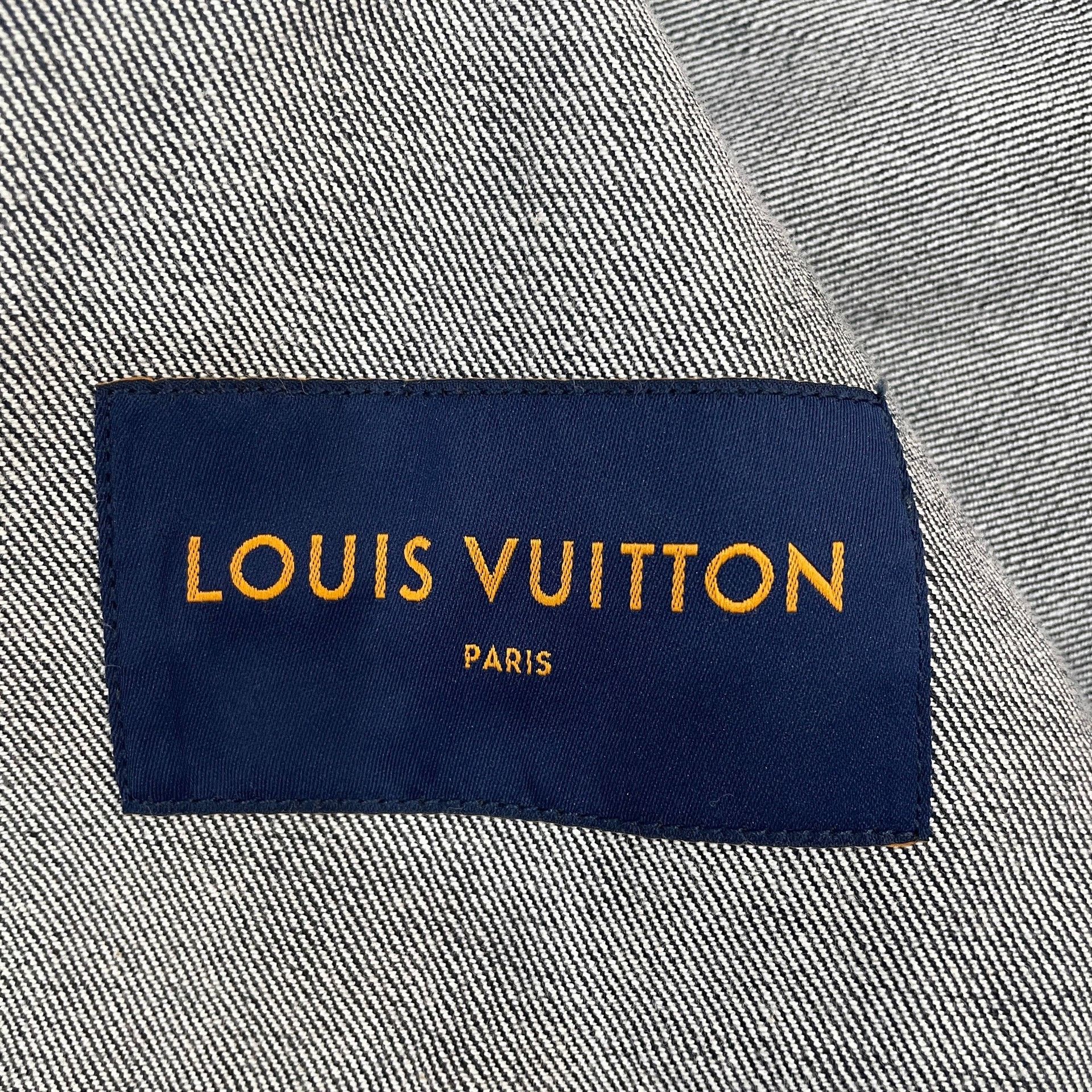 Louis Vuitton Louis Vuitton Monogram Denim Jacket Size 50 Size US M / EU 48-50 / 2 - 4 Thumbnail