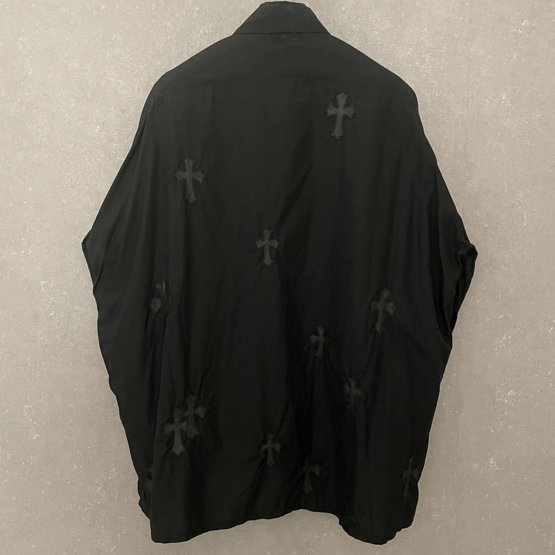 Chrome Hearts Chrome Hearts Leather Cross Patch Shirt XS Size US XS / EU 42 / 0 - 3 Thumbnail