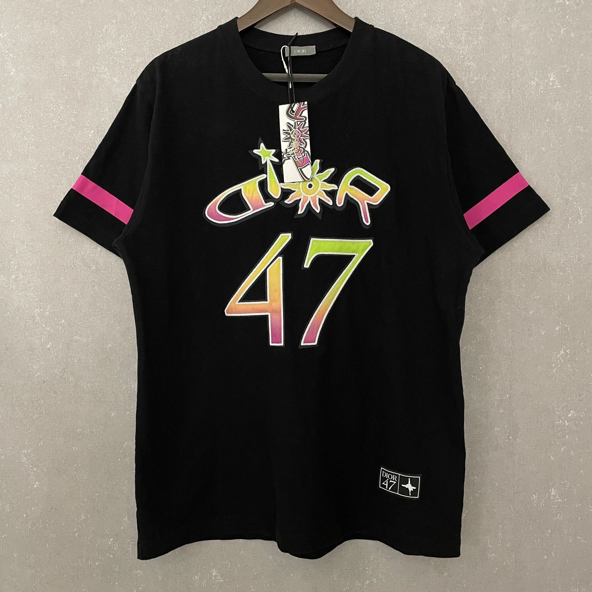 Dior Dior Lewis Hamilton Embroidered T-Shirt XL Size US XL / EU 56 / 4 - 2 Thumbnail