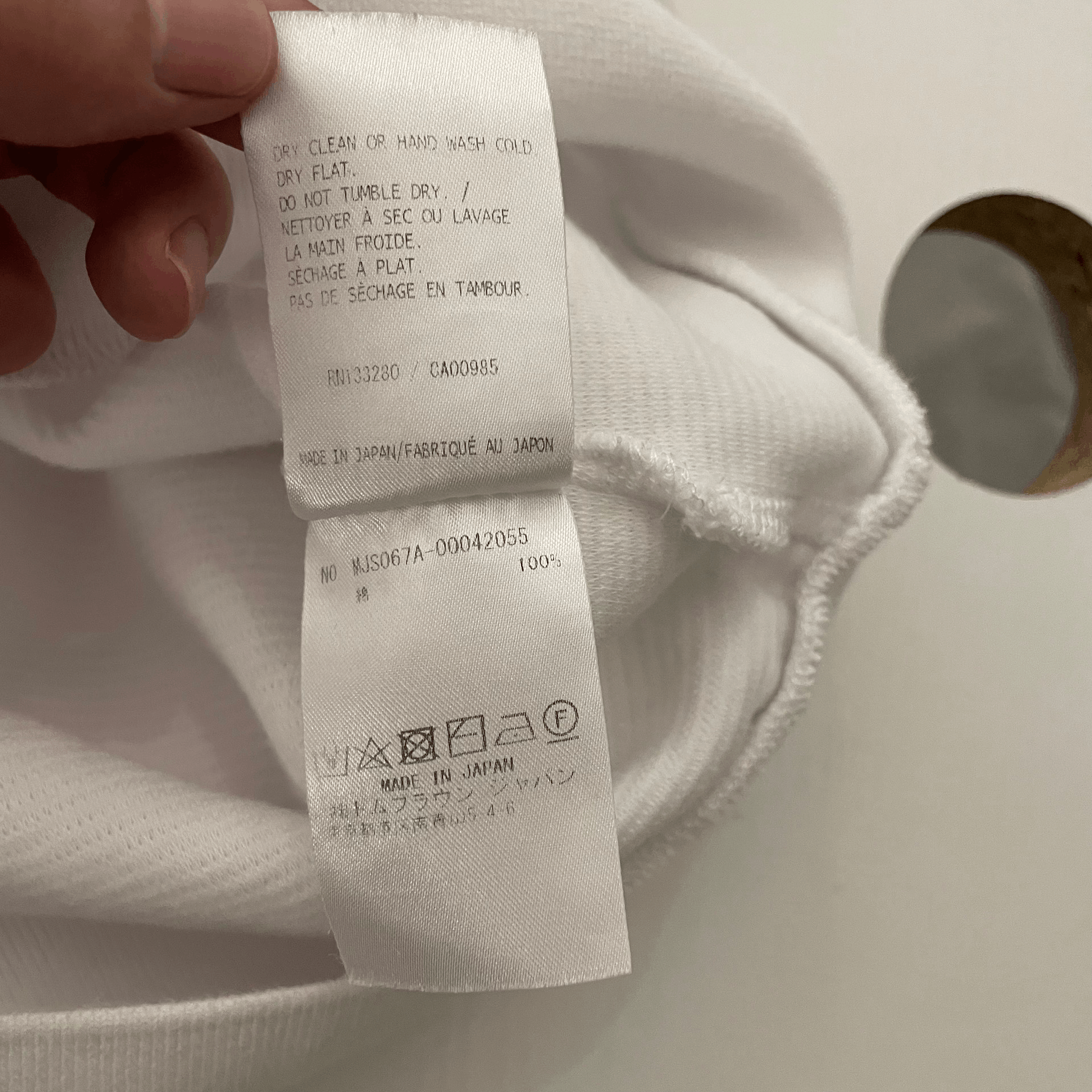 Thom Browne Thom Browne 4-Bar Waffle Knit T-Shirt Size 3 Size US L / EU 52-54 / 3 - 7 Thumbnail