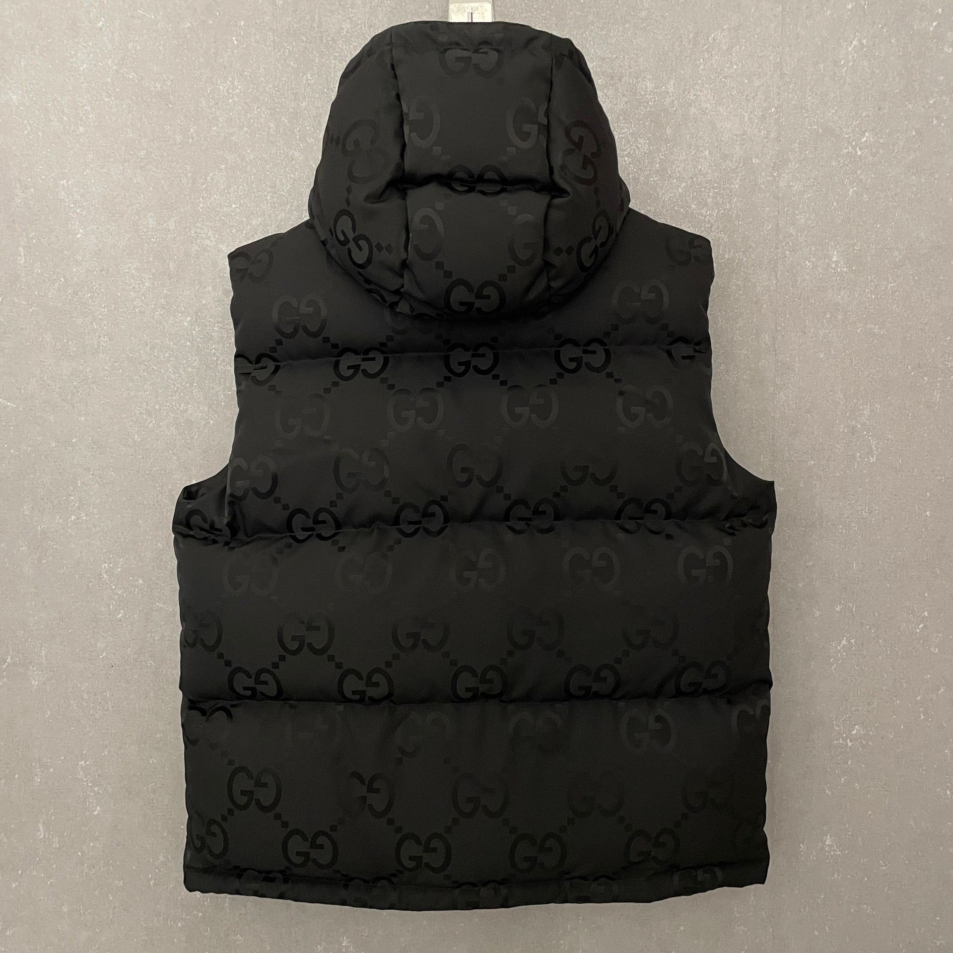 Gucci Gucci GG Jacquard Hooded Down Vest Size 50 Size US M / EU 48-50 / 2 - 3 Thumbnail