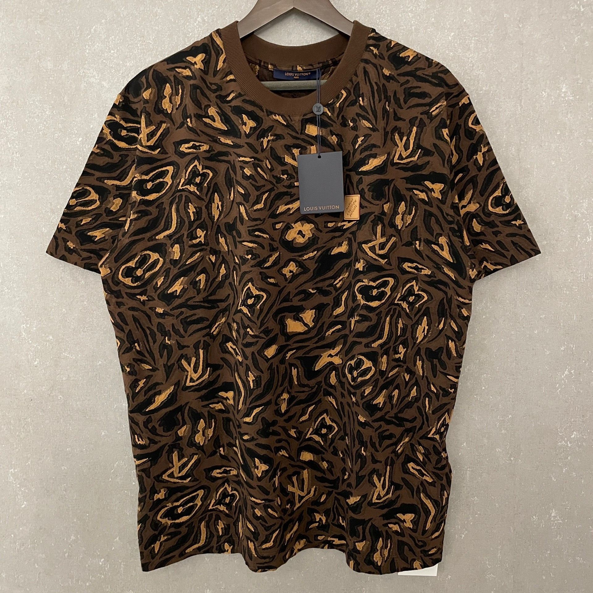 Louis Vuitton Louis Vuitton x Nigo Monogram Camo T-Shirt Size 4XL Size US XXL / EU 58 / 5 - 2 Thumbnail