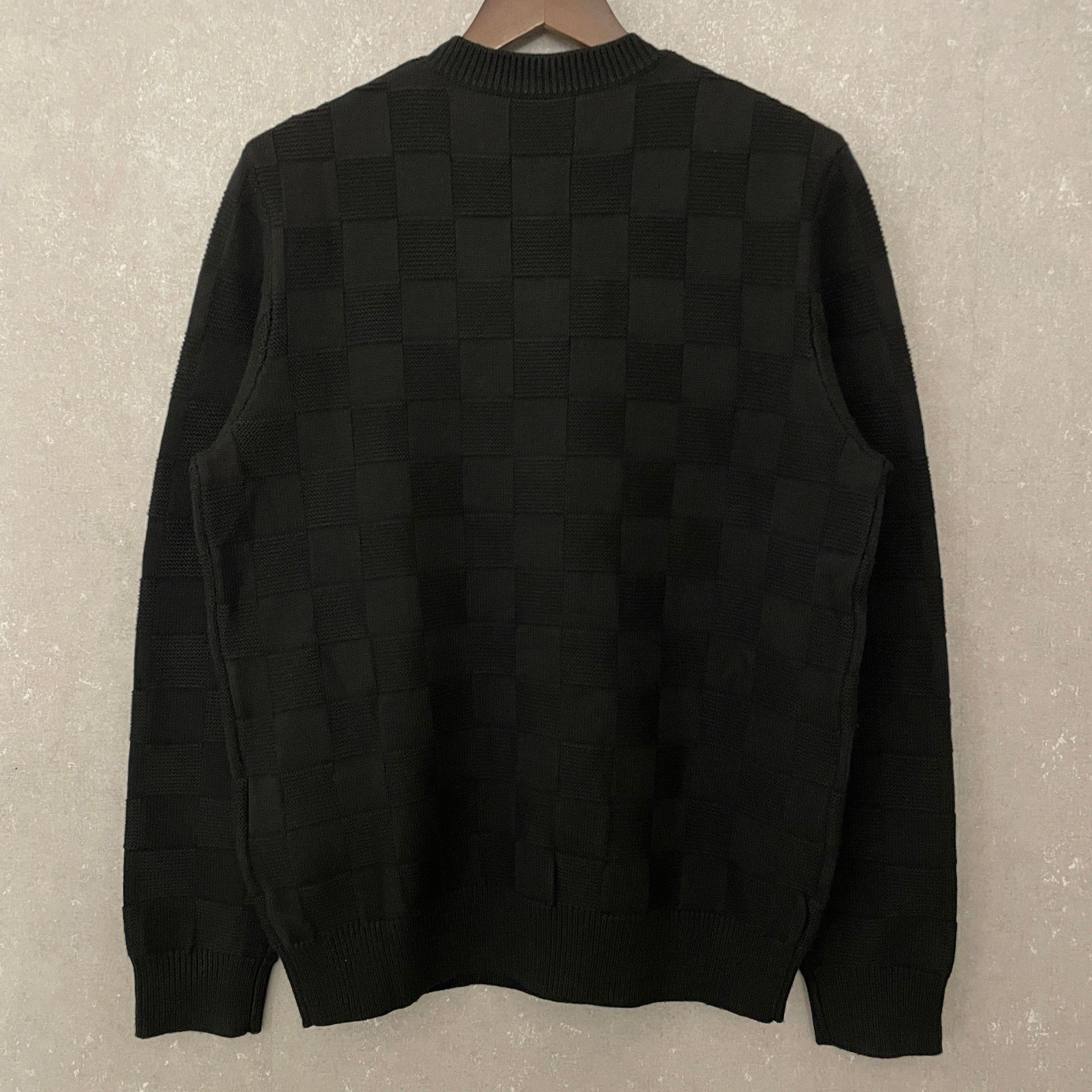 Louis Vuitton Louis Vuitton Damier Marque Logo Sweater Size M Size US M / EU 48-50 / 2 - 3 Thumbnail