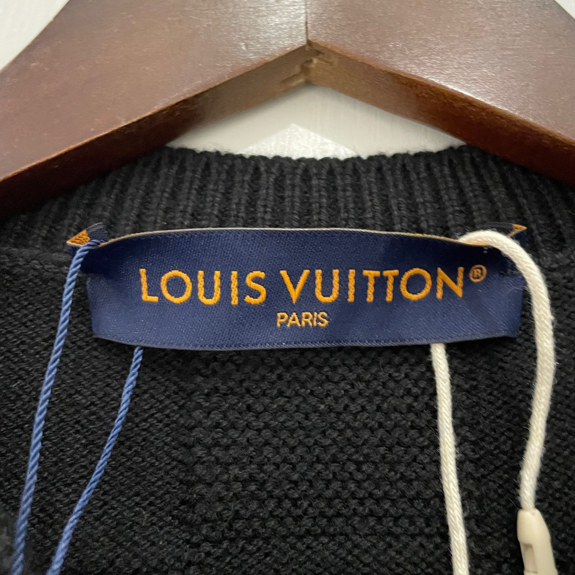 Louis Vuitton Louis Vuitton Damier Marque Logo Sweater Size M Size US M / EU 48-50 / 2 - 4 Thumbnail