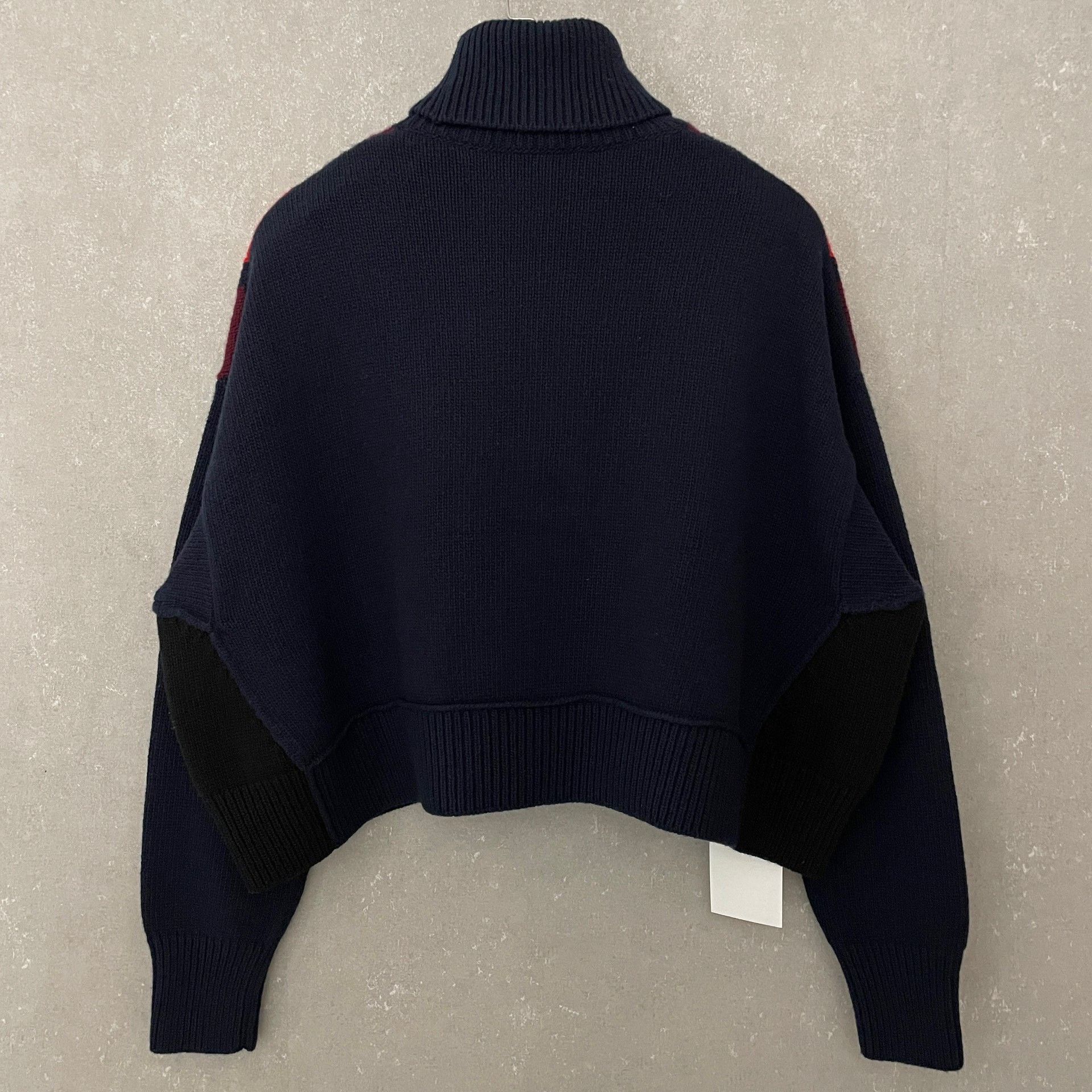 Miu Miu Miu Miu Argyle Knit Turtleneck Sweater IT 40 Size S / US 4 / IT 40 - 3 Thumbnail