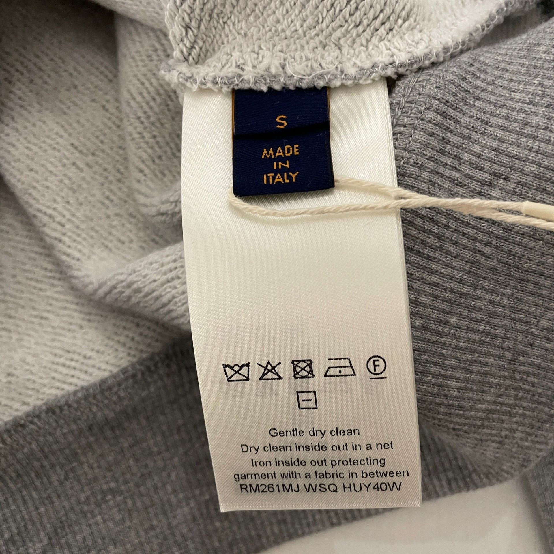 Louis Vuitton Louis Vuitton Embroidered Cotton Sweatshirt Size S Size US S / EU 44-46 / 1 - 5 Thumbnail