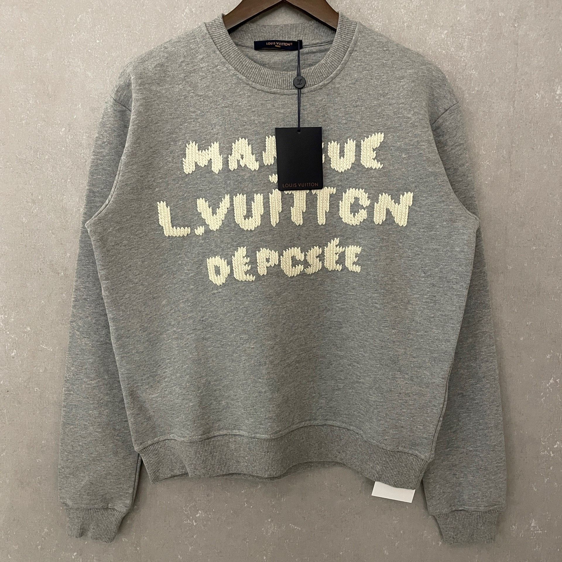 Louis Vuitton Louis Vuitton Embroidered Cotton Sweatshirt Size S Size US S / EU 44-46 / 1 - 2 Thumbnail