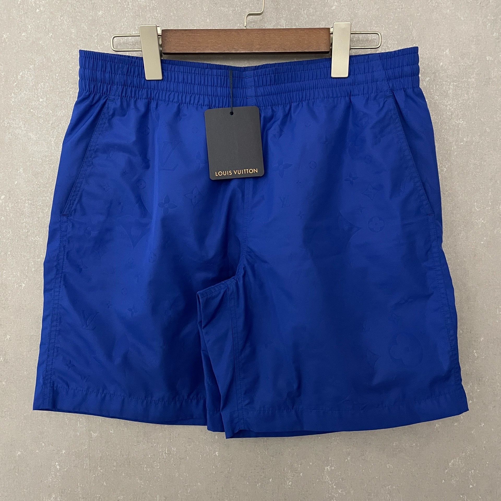 Louis Vuitton Louis Vuitton Monogram Blue Shorts Size M Size US 32 / EU 48 - 2 Thumbnail