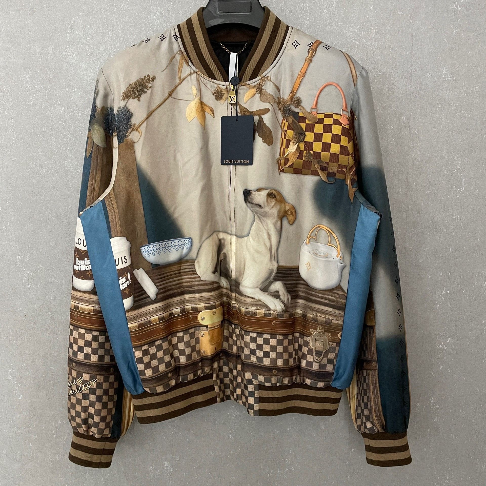 Louis Vuitton Louis Vuitton Silk Graphic Sukajan Jacket Size 50 Size US M / EU 48-50 / 2 - 2 Thumbnail