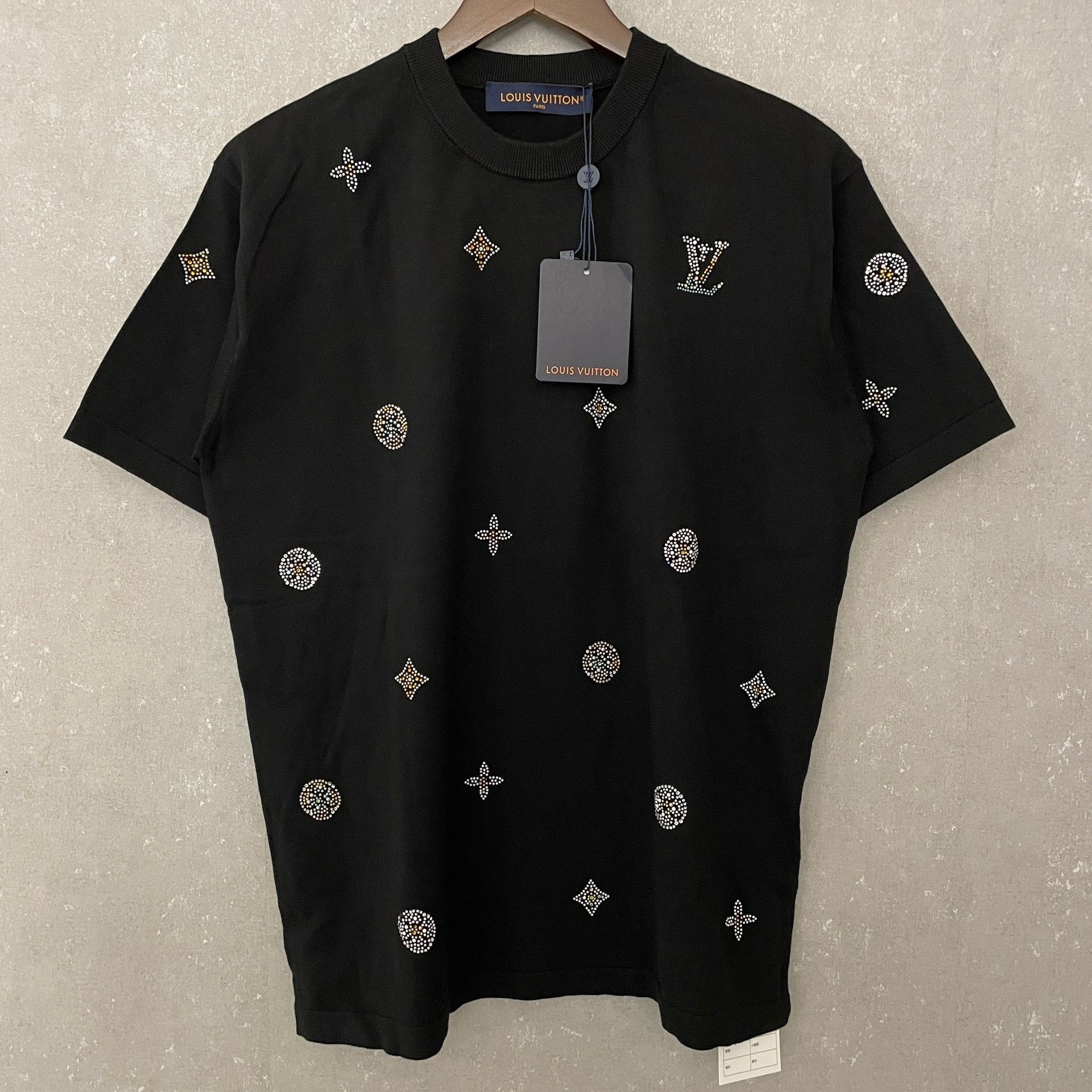 Louis Vuitton Louis Vuitton Crystal Monogram T-Shirt M Size US M / EU 48-50 / 2 - 2 Thumbnail
