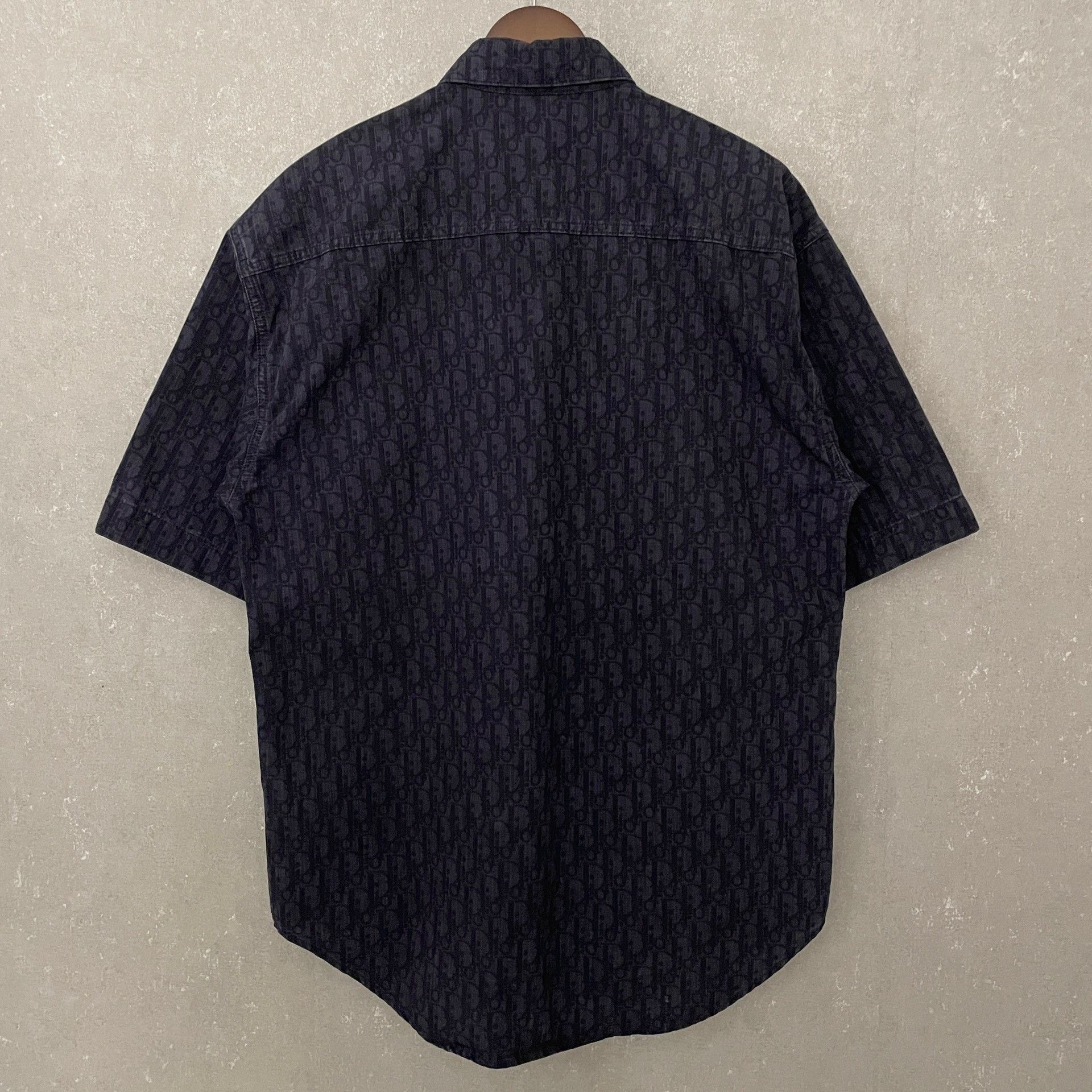 Dior Dior Oblique Short Sleeve Shirt Size 39 Size US M / EU 48-50 / 2 - 3 Thumbnail