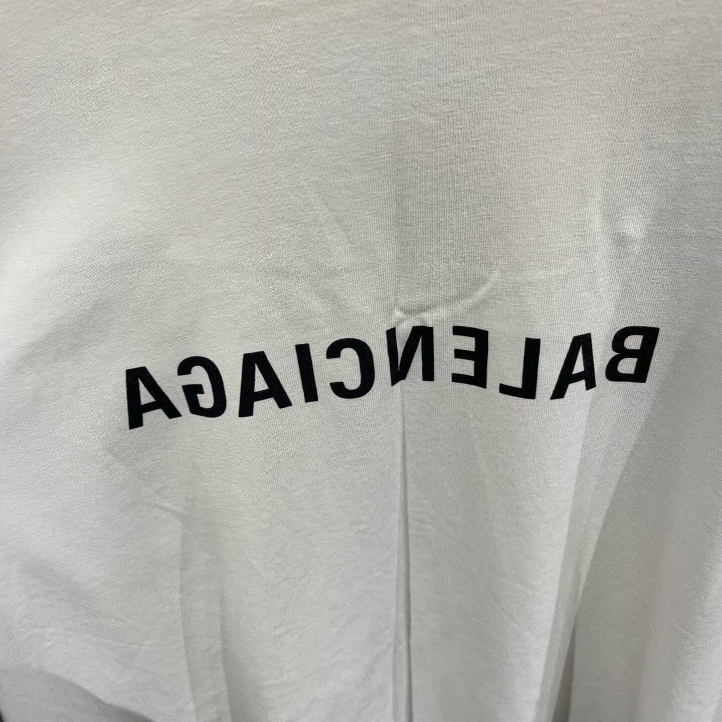 Balenciaga Balenciaga Mirrored Logo T-Shirt M Size US M / EU 48-50 / 2 - 5 Thumbnail