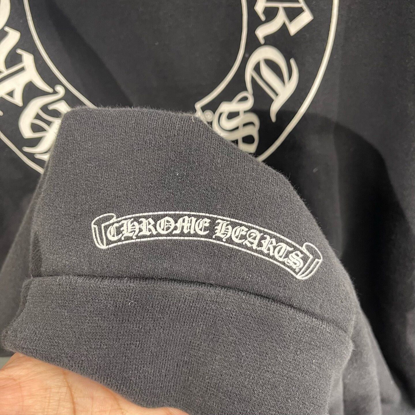 Chrome Hearts Chrome Hearts Horseshoe Scroll Hoodie L Size US L / EU 52-54 / 3 - 8 Thumbnail