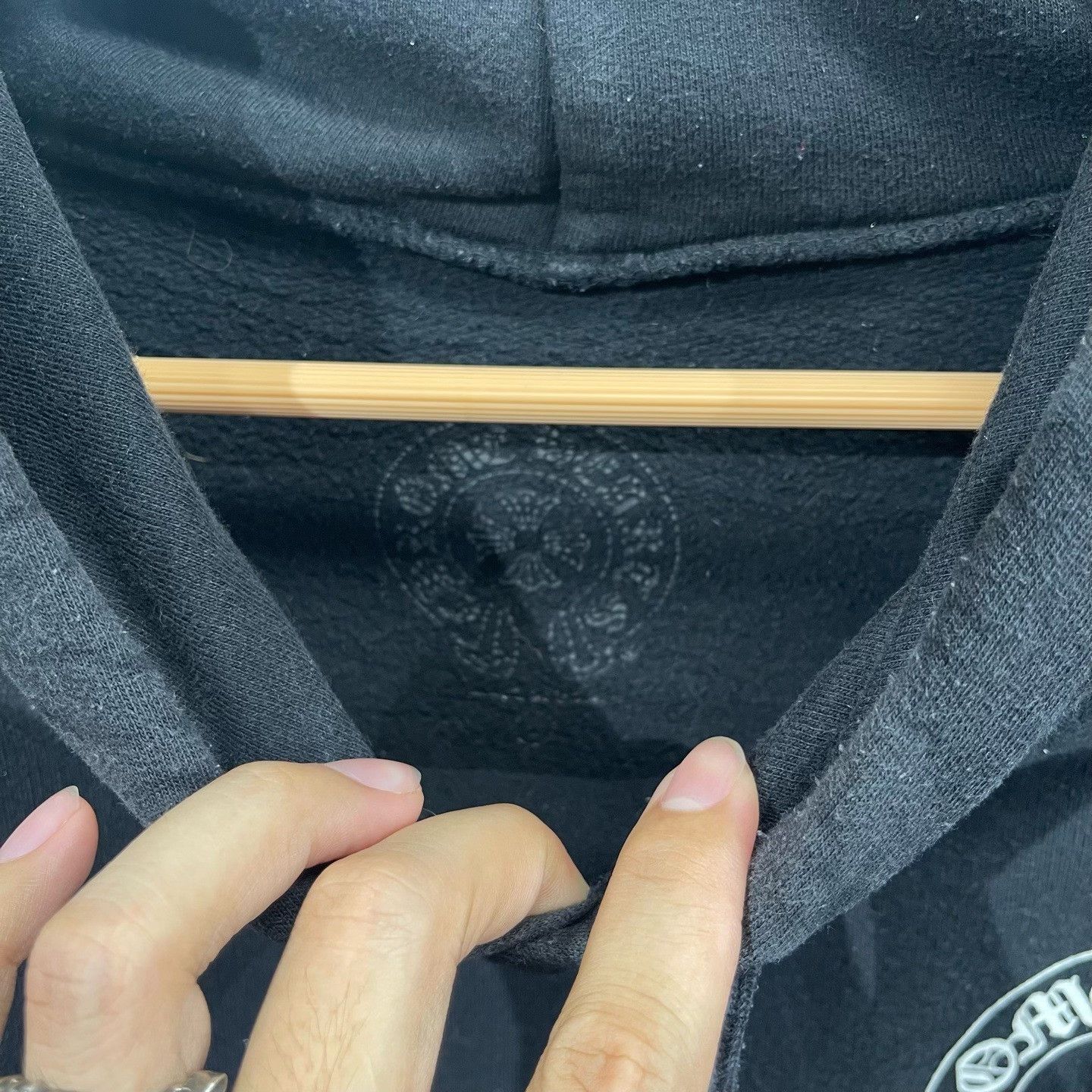 Chrome Hearts Chrome Hearts Horseshoe Scroll Hoodie L Size US L / EU 52-54 / 3 - 4 Thumbnail