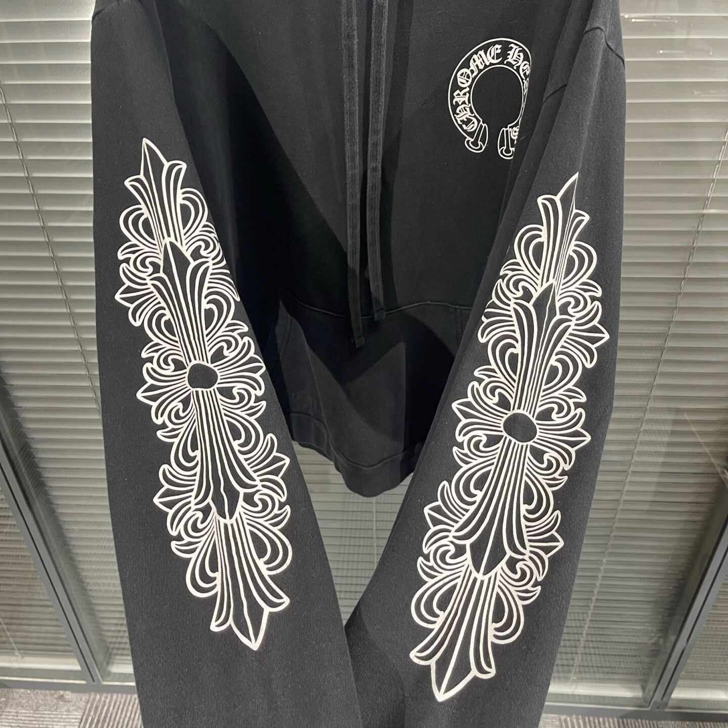 Chrome Hearts Chrome Hearts Horseshoe Scroll Hoodie L Size US L / EU 52-54 / 3 - 6 Thumbnail