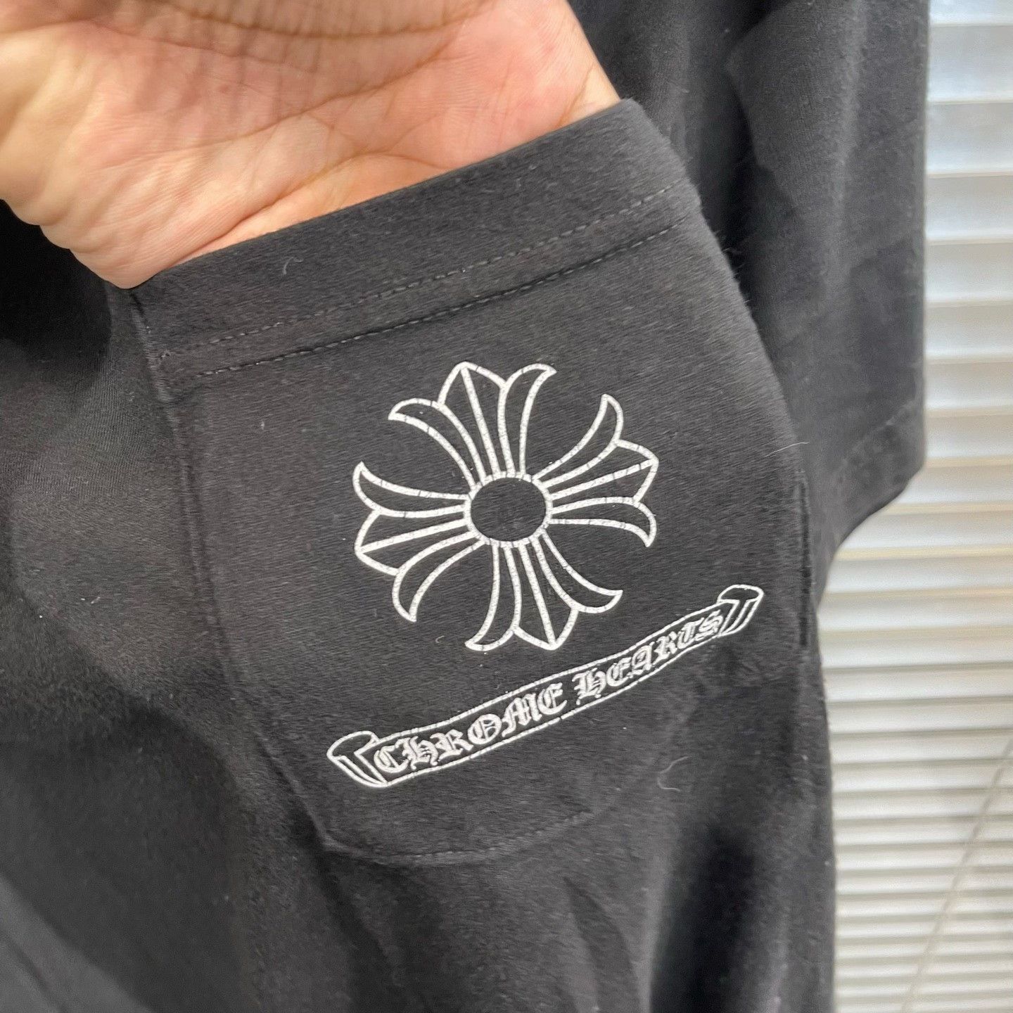 Chrome Hearts Chrome Hearts Sanskrit Dagger Pocket T-Shirt Size M Size US M / EU 48-50 / 2 - 5 Thumbnail