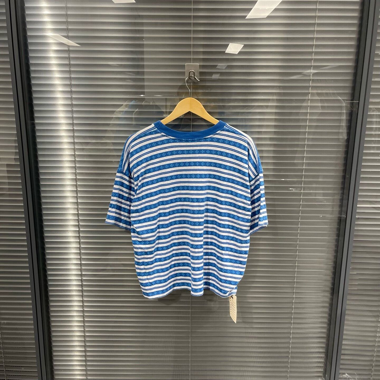 Chrome Hearts Chrome Hearts Blue Striped Dagger T-Shirt S Size US S / EU 44-46 / 1 - 3 Thumbnail