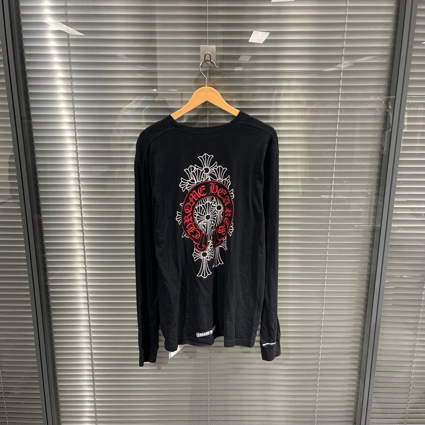 Chrome Hearts Chrome Hearts Phantom Horseshoe Long Sleeve Size L Size US L / EU 52-54 / 3 - 2 Thumbnail