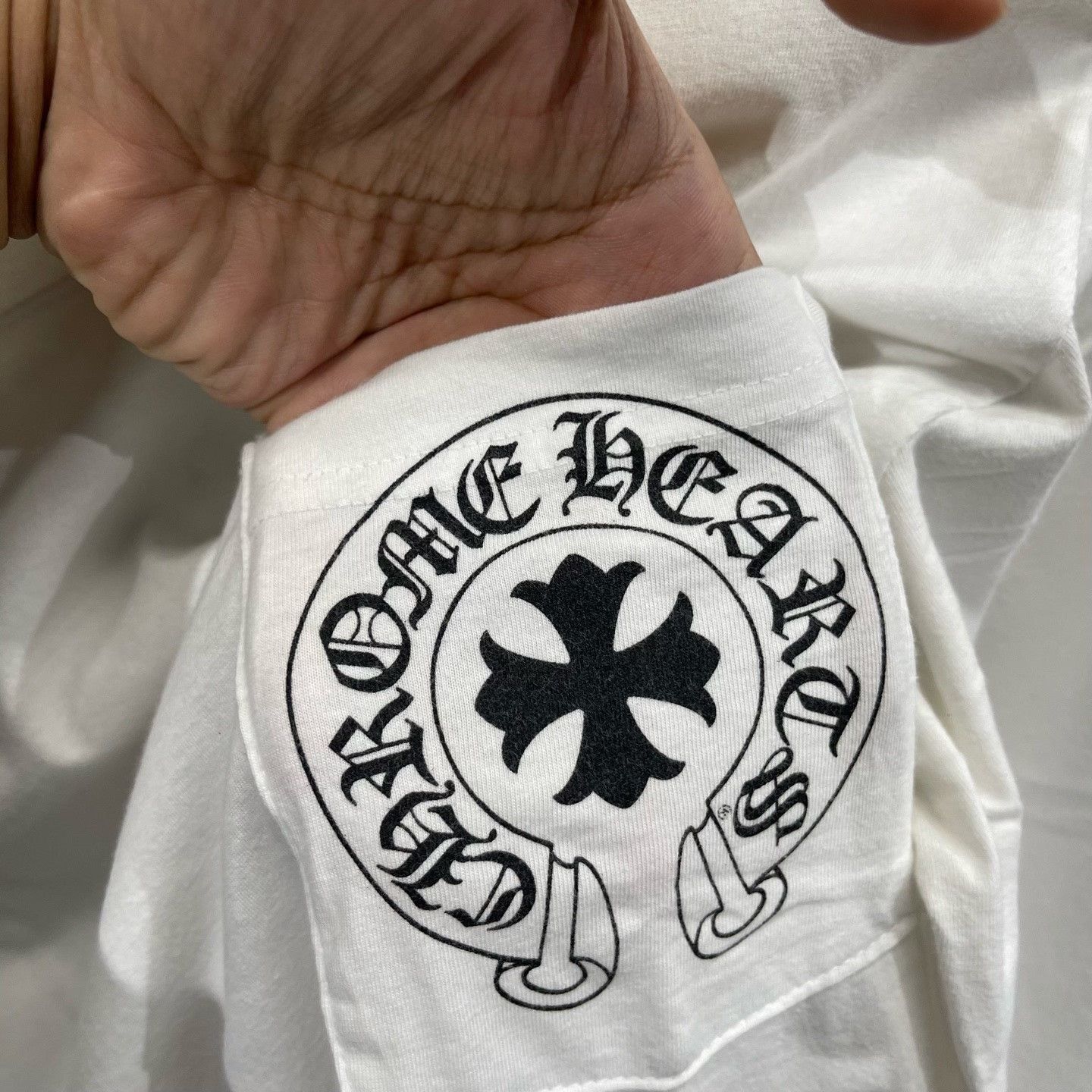 Chrome Hearts Chrome Hearts Script Logo Long Sleeve White M Size US M / EU 48-50 / 2 - 5 Thumbnail