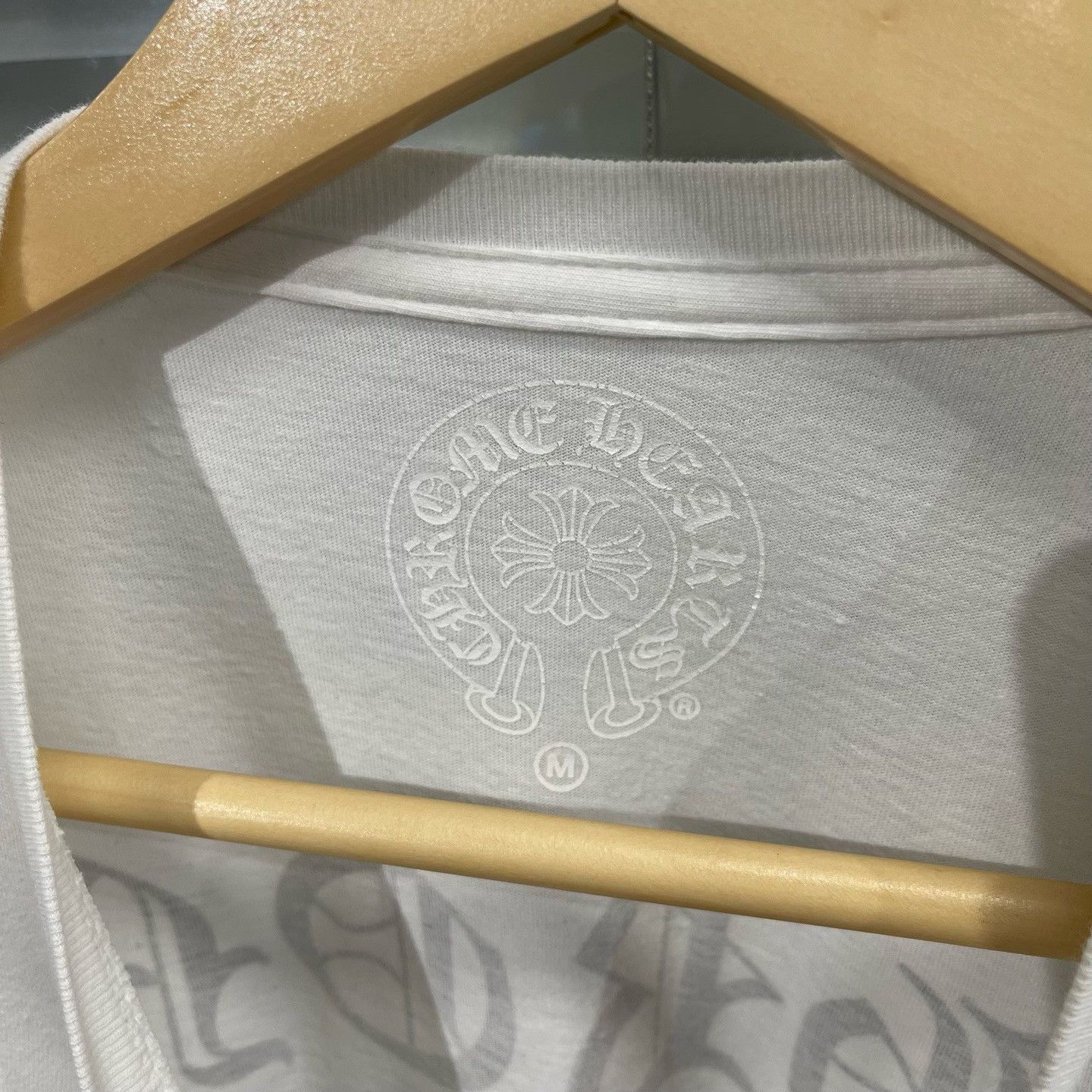 Chrome Hearts Chrome Hearts Script Logo Long Sleeve White M Size US M / EU 48-50 / 2 - 4 Thumbnail