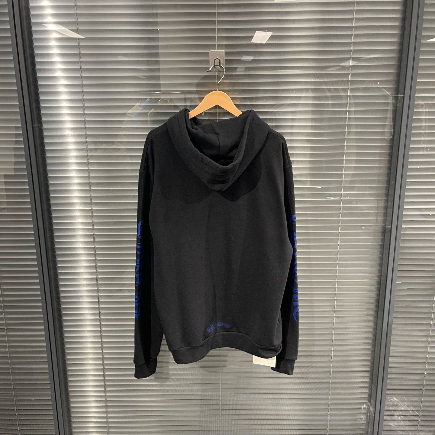 Chrome Hearts Chrome Hearts Blue Script Logo Hoodie M Size US M / EU 48-50 / 2 - 3 Thumbnail