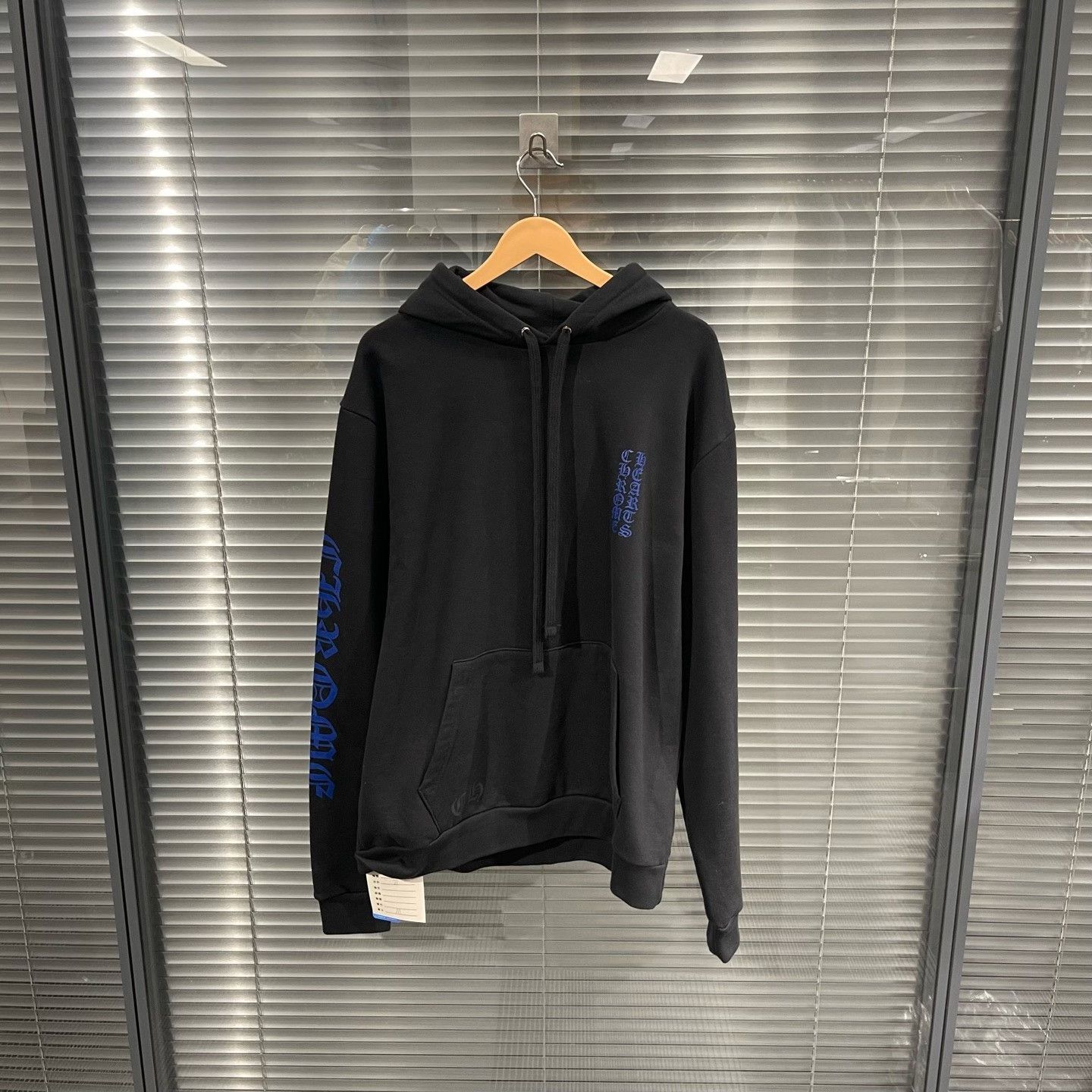 Chrome Hearts Chrome Hearts Blue Script Logo Hoodie M Size US M / EU 48-50 / 2 - 2 Thumbnail