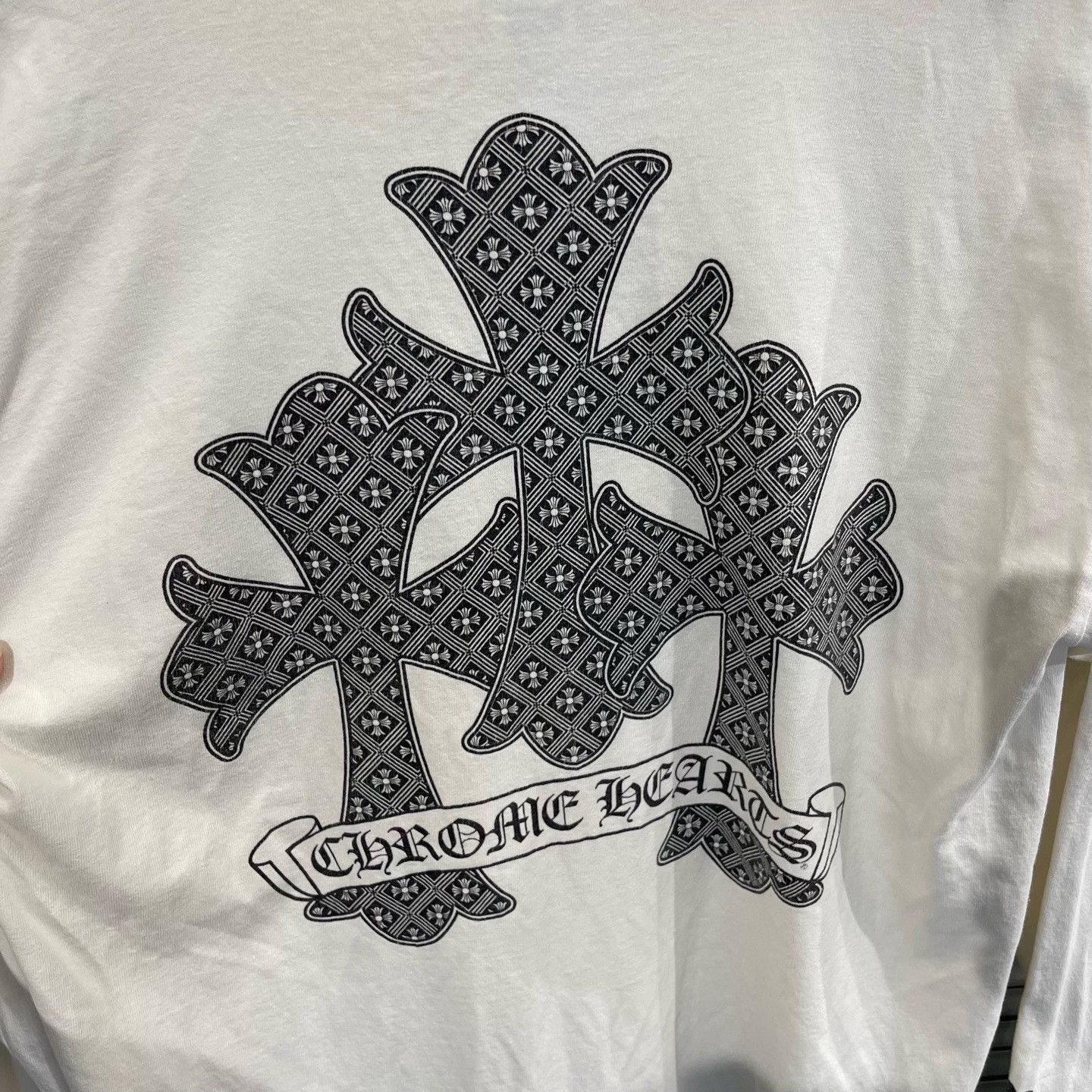 Chrome Hearts Chrome Hearts Multi Cross Graphic Long Sleeve Size M Size US M / EU 48-50 / 2 - 8 Thumbnail