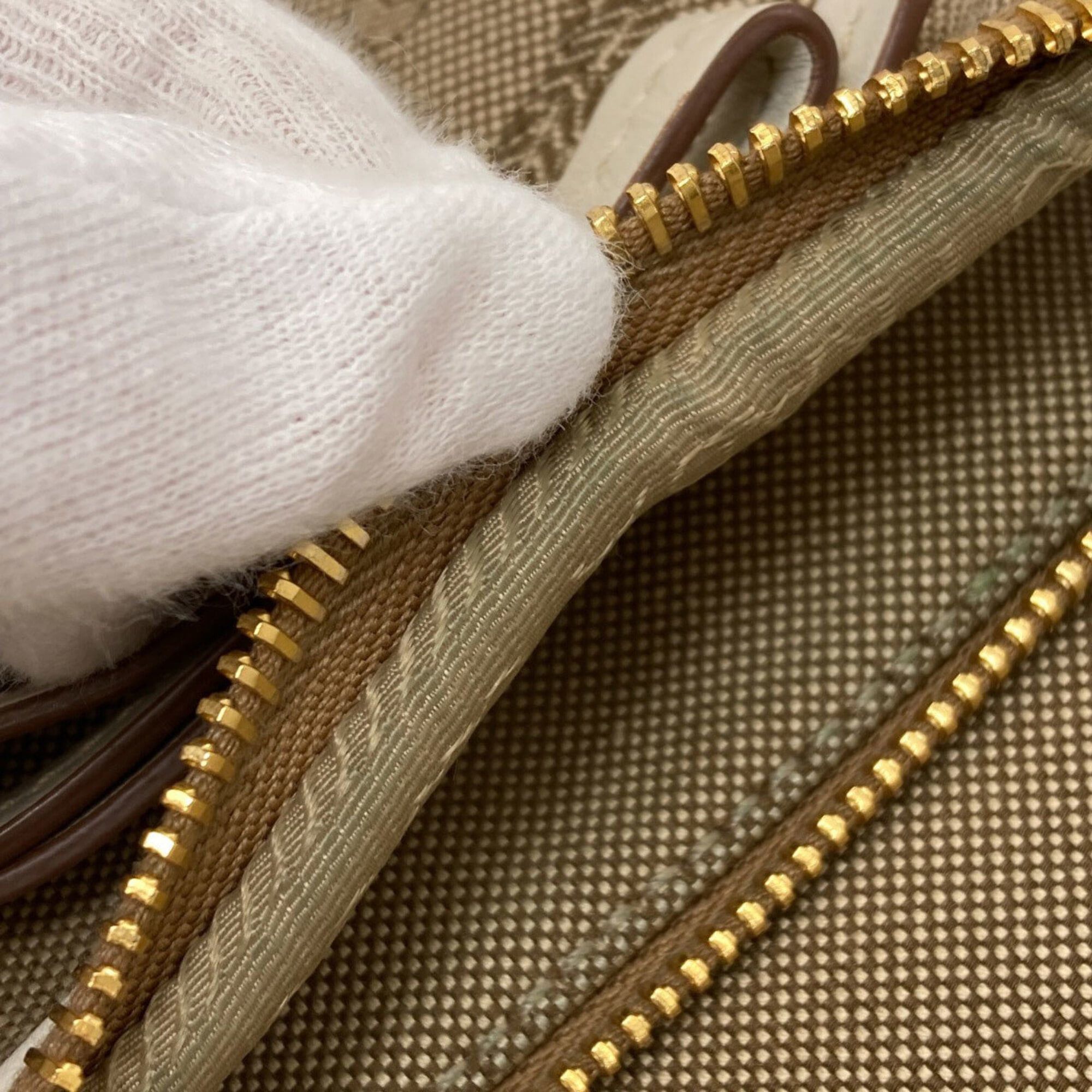 Prada Prada Fiocco Drawstring 2-Way Handbag, Canvas, Women's PRADA Size ONE SIZE - 18 Thumbnail
