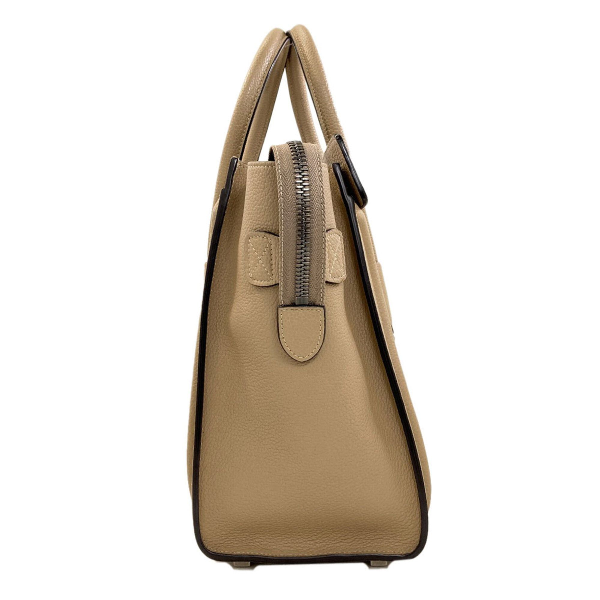 Celine Celine Luggage Micro Handbag, Calfskin, Women's Size ONE SIZE - 3 Thumbnail