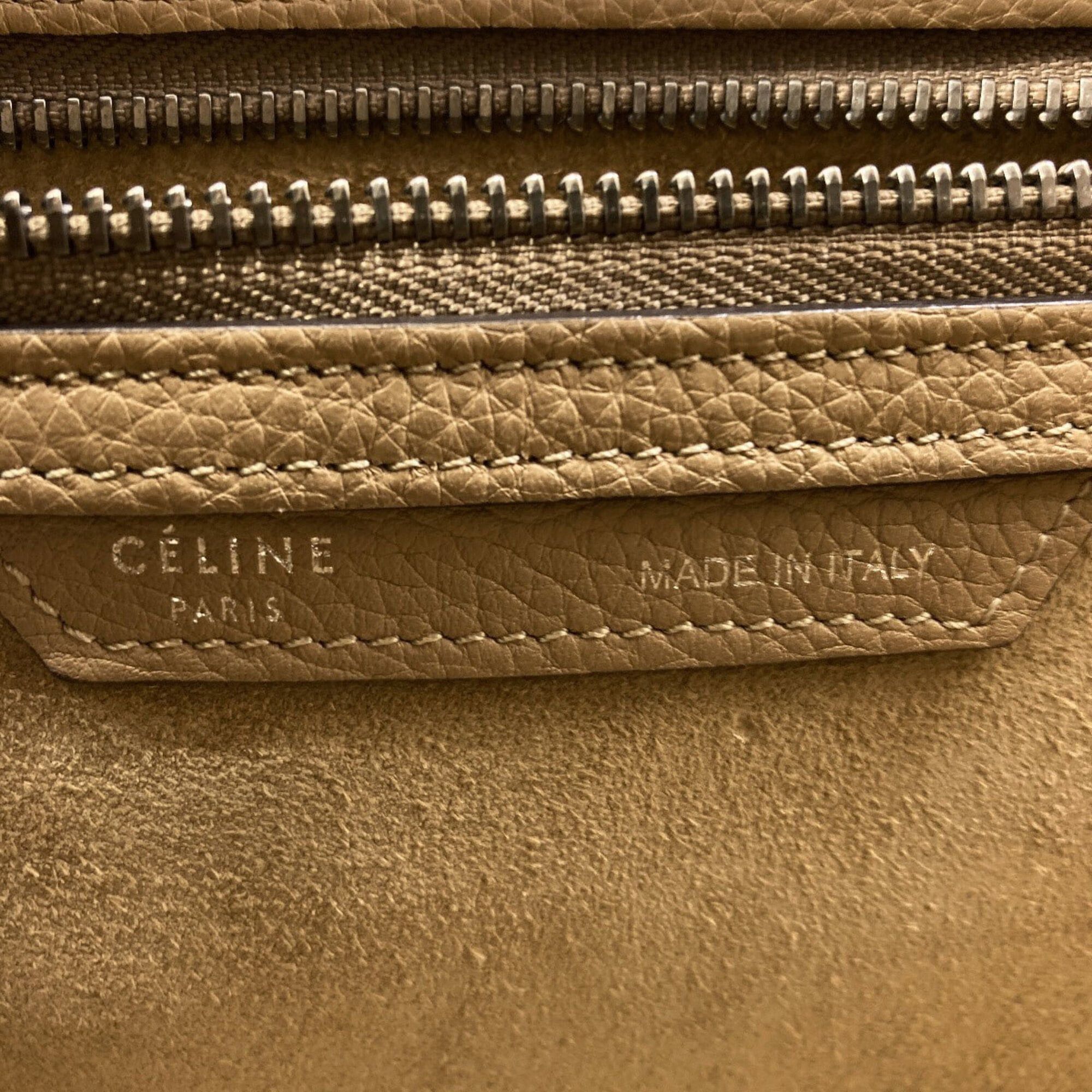 Celine Celine Luggage Micro Handbag, Calfskin, Women's Size ONE SIZE - 6 Thumbnail