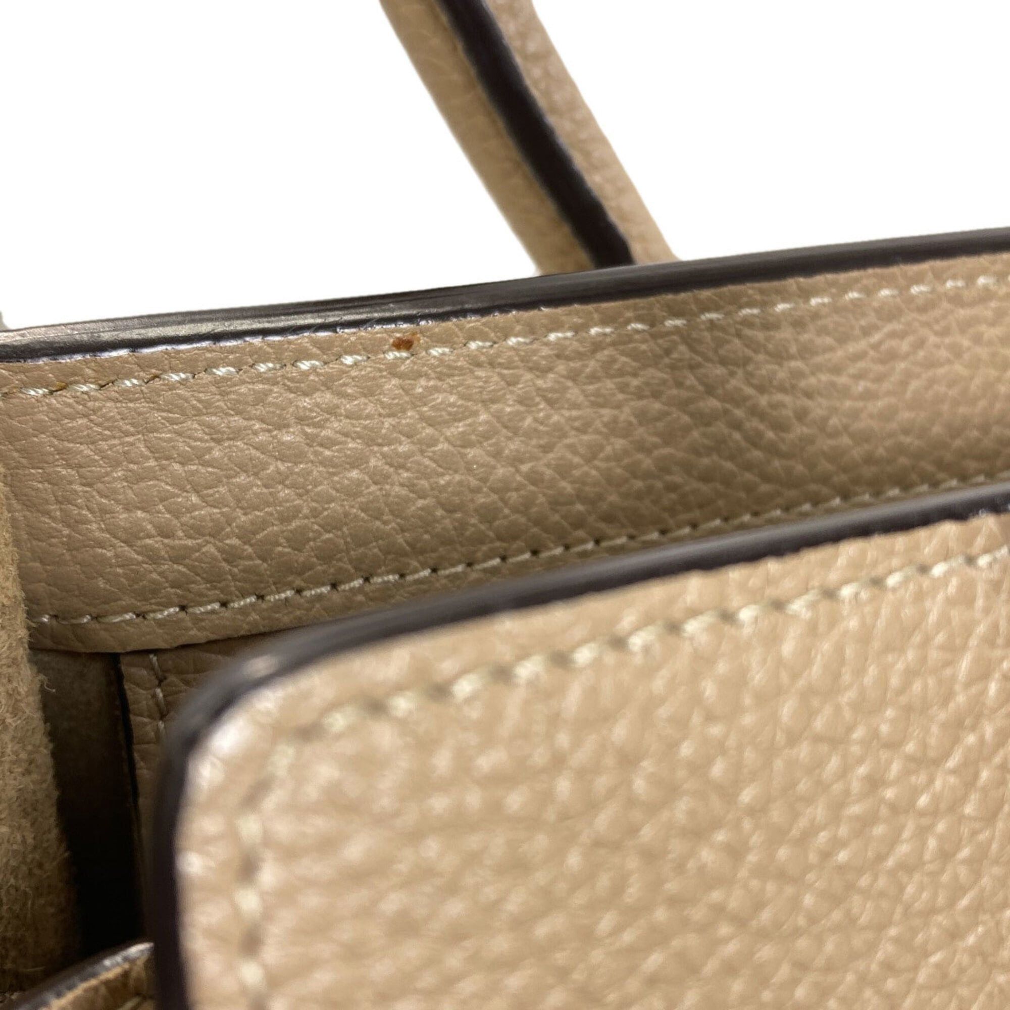 Celine Celine Luggage Micro Handbag, Calfskin, Women's Size ONE SIZE - 12 Thumbnail