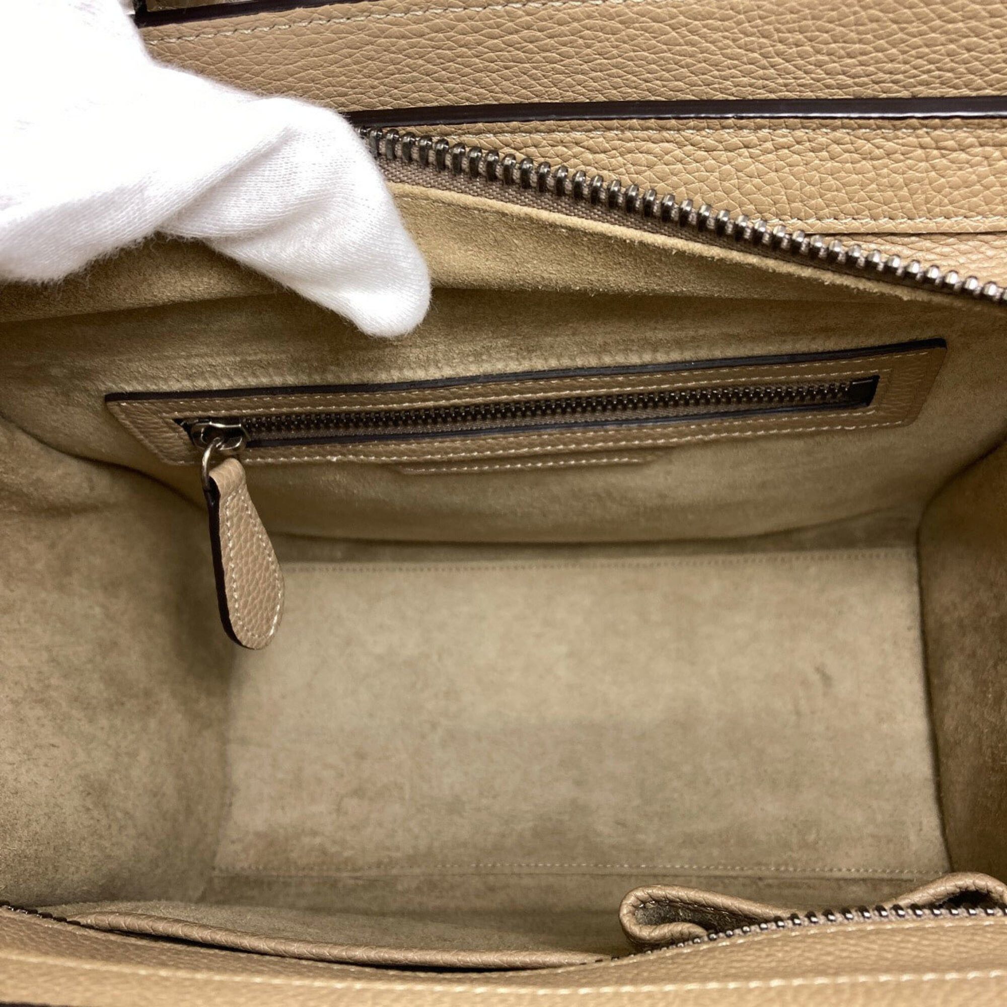 Celine Celine Luggage Micro Handbag, Calfskin, Women's Size ONE SIZE - 5 Thumbnail