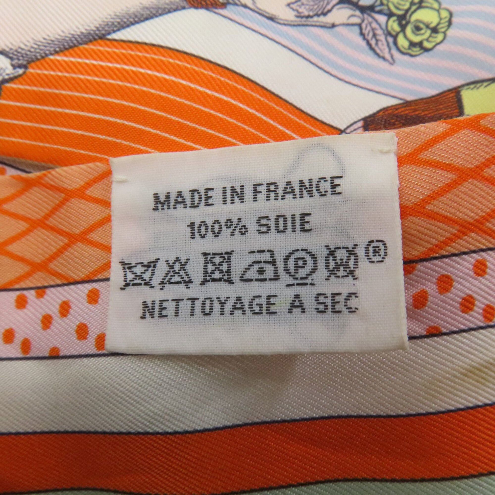 Hermes Hermes Twilly Scarf Muffler Silk Women's HERMES Size ONE SIZE - 6 Thumbnail