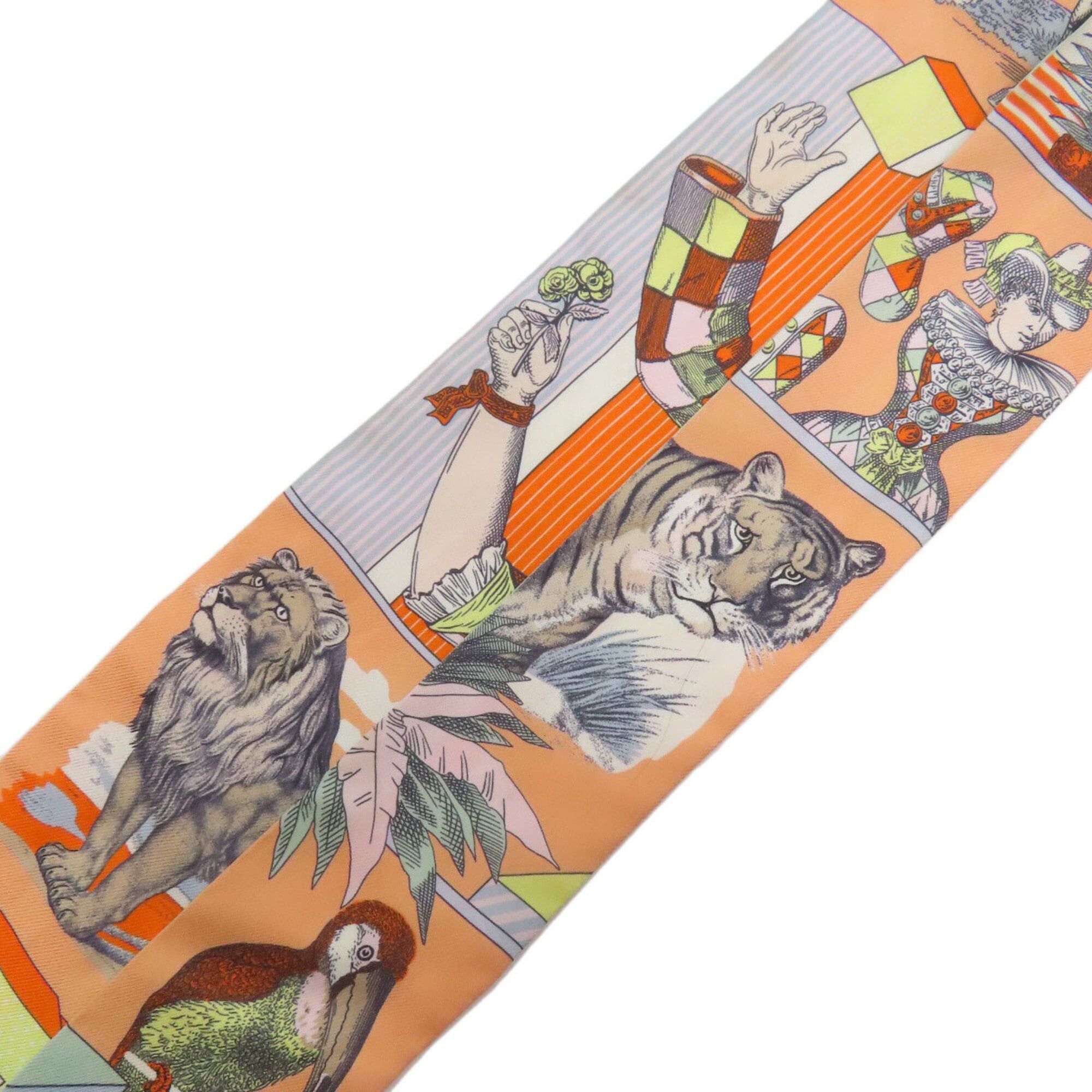 Hermes Hermes Twilly Scarf Muffler Silk Women's HERMES Size ONE SIZE - 2 Thumbnail