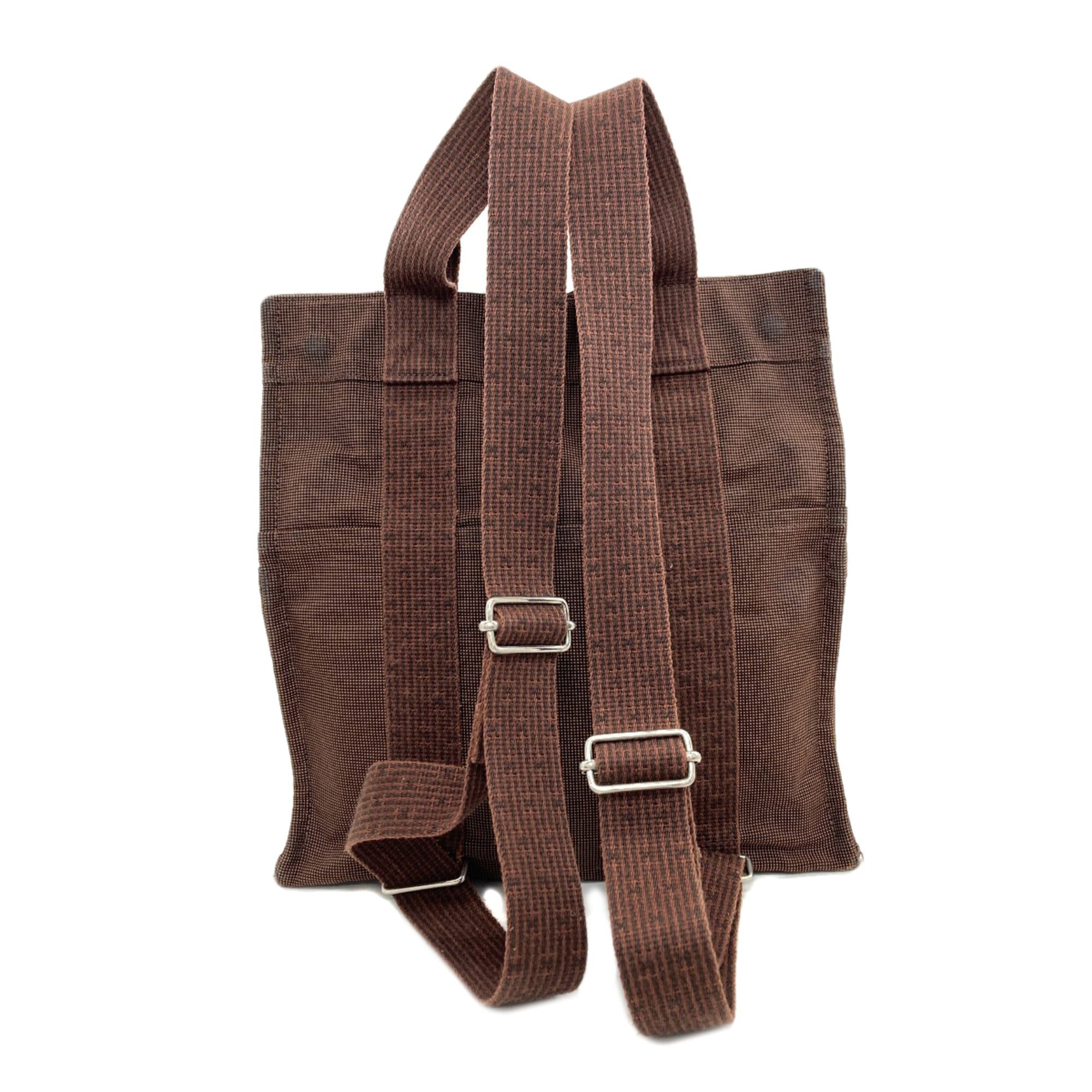 Hermes Hermes Herline Ad MM Backpack/Daypack, Canvas, Women's Size ONE SIZE - 2 Thumbnail