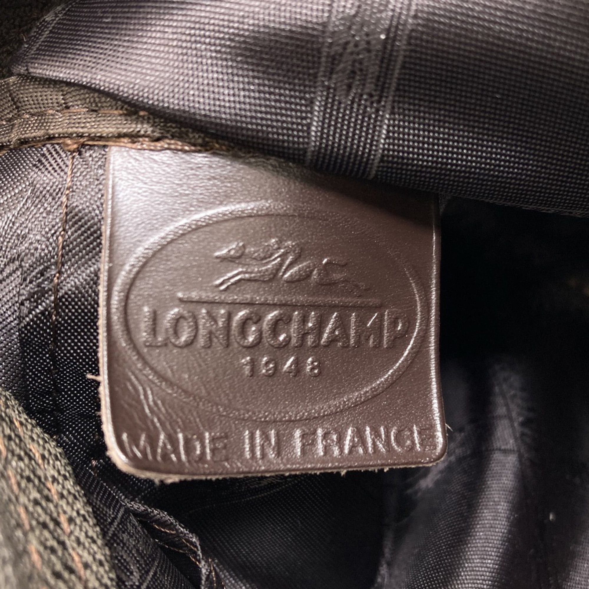 Longchamp Longchamp Logo Shoulder Bag Leather Women's Size ONE SIZE - 6 Thumbnail