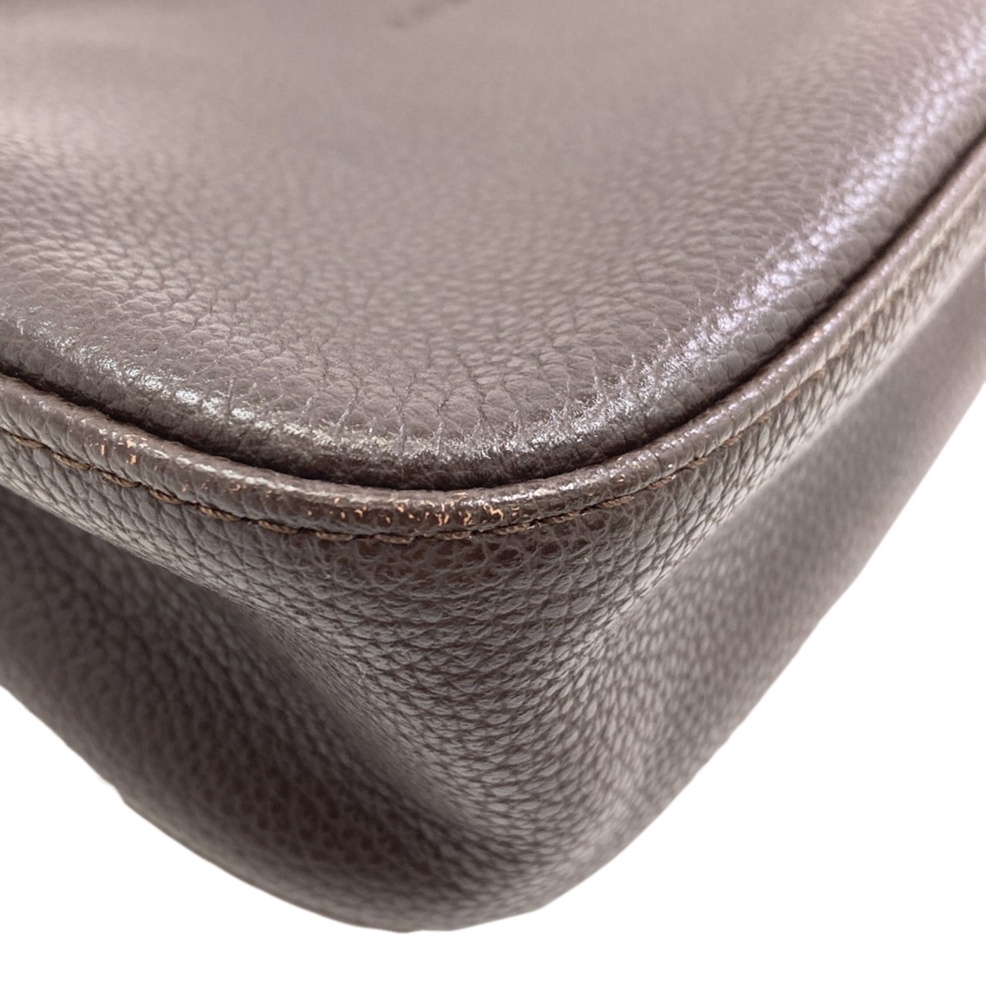 Longchamp Longchamp Logo Shoulder Bag Leather Women's Size ONE SIZE - 10 Thumbnail