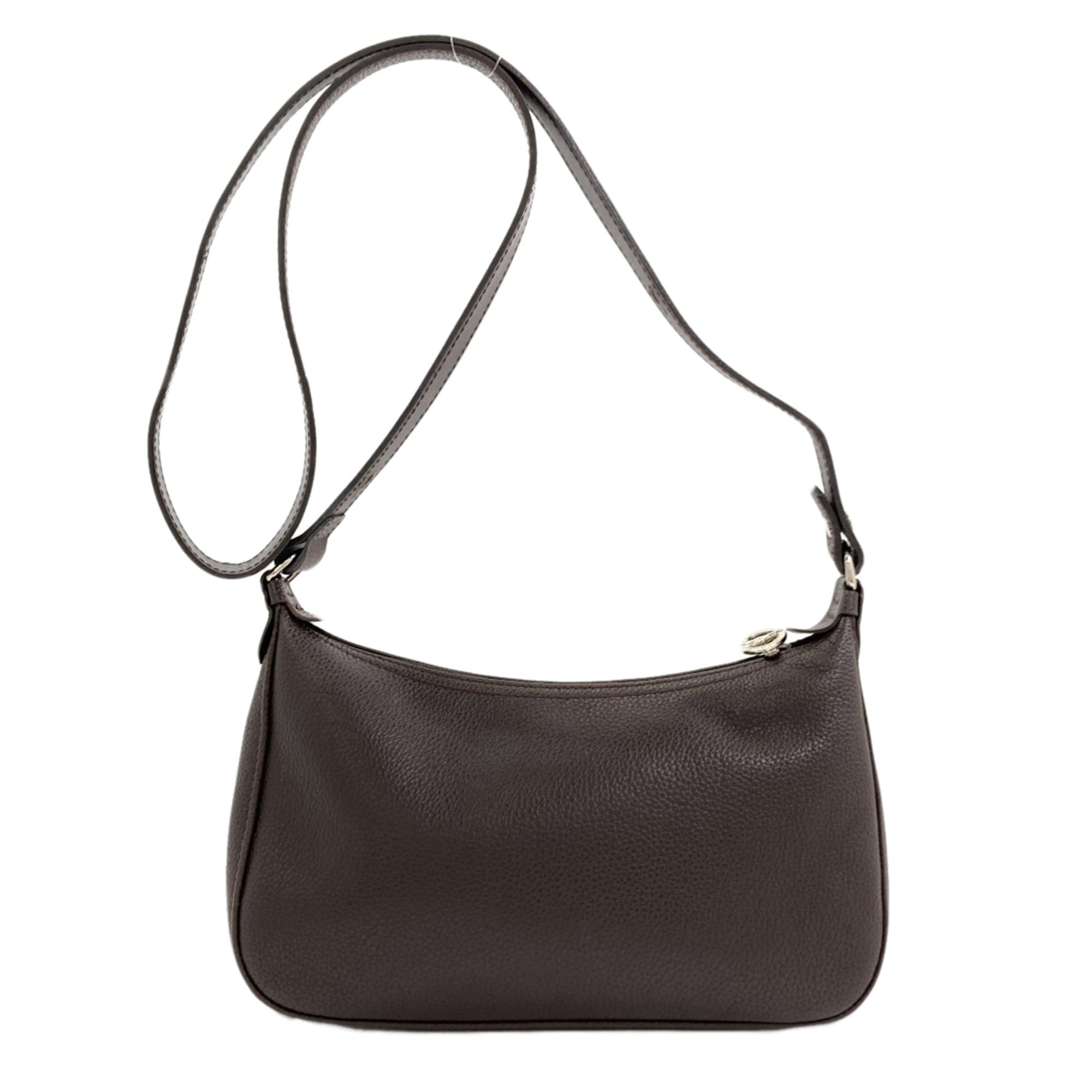 Longchamp Longchamp Logo Shoulder Bag Leather Women's Size ONE SIZE - 2 Thumbnail