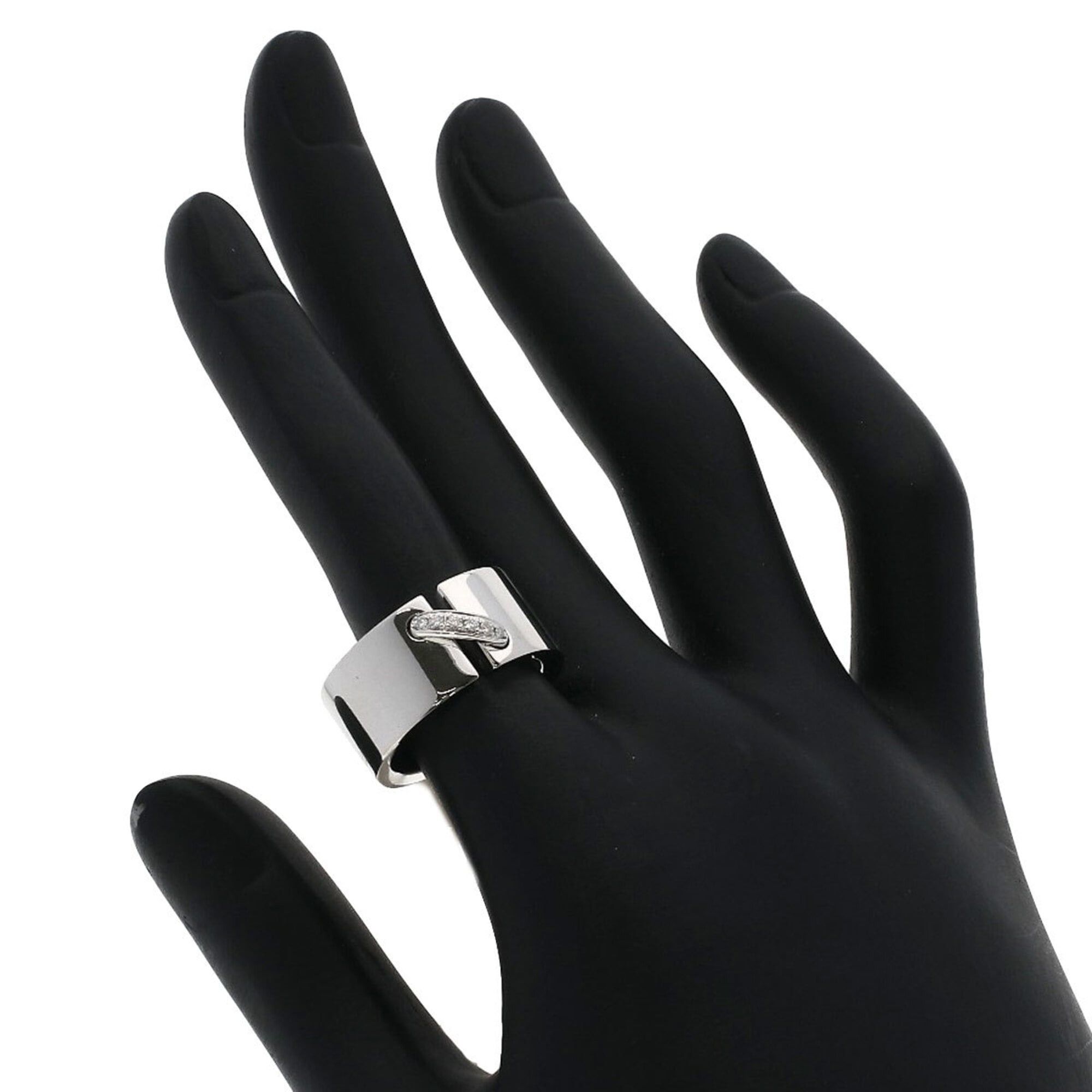 Other Chaumet Liens Diamond Ring, 18K White Gold, Women's Size ONE SIZE - 6 Thumbnail