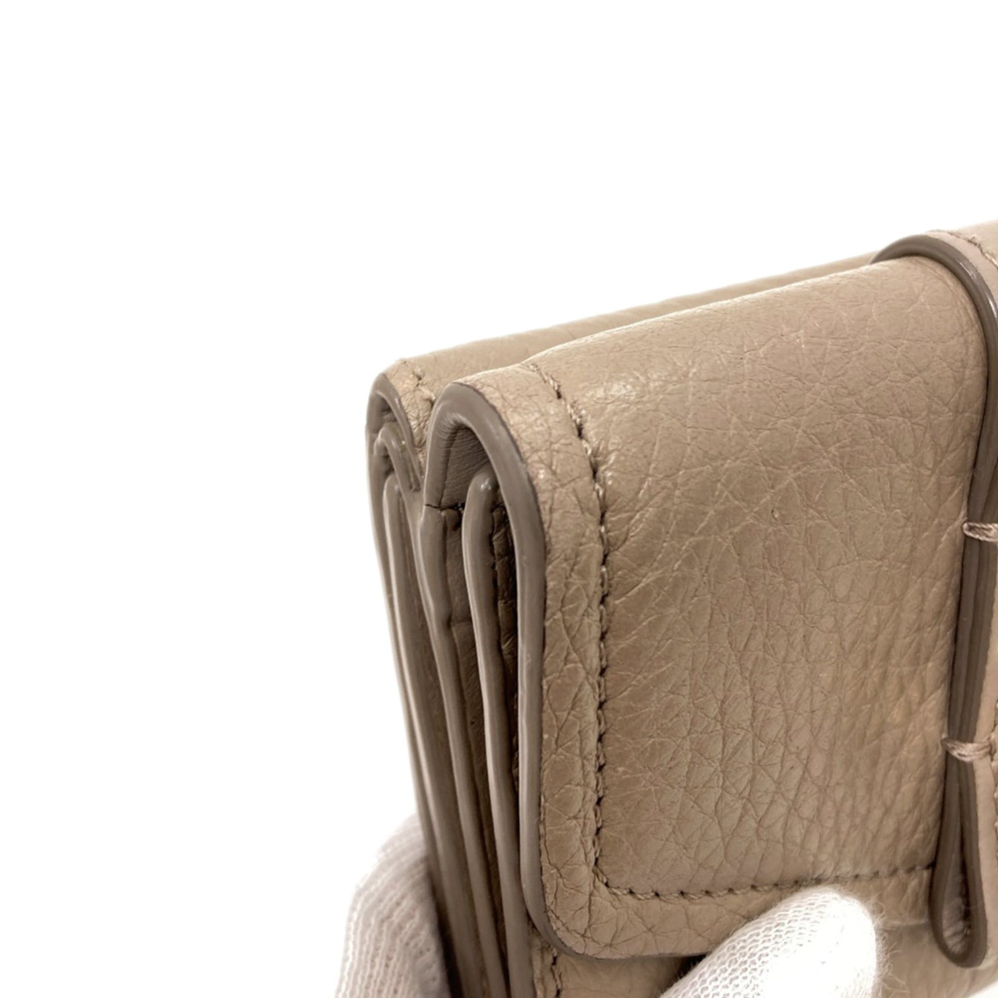 Chloe Chloé Chloe Abby Bi-fold Leather Wallet for Women Size ONE SIZE - 17 Thumbnail