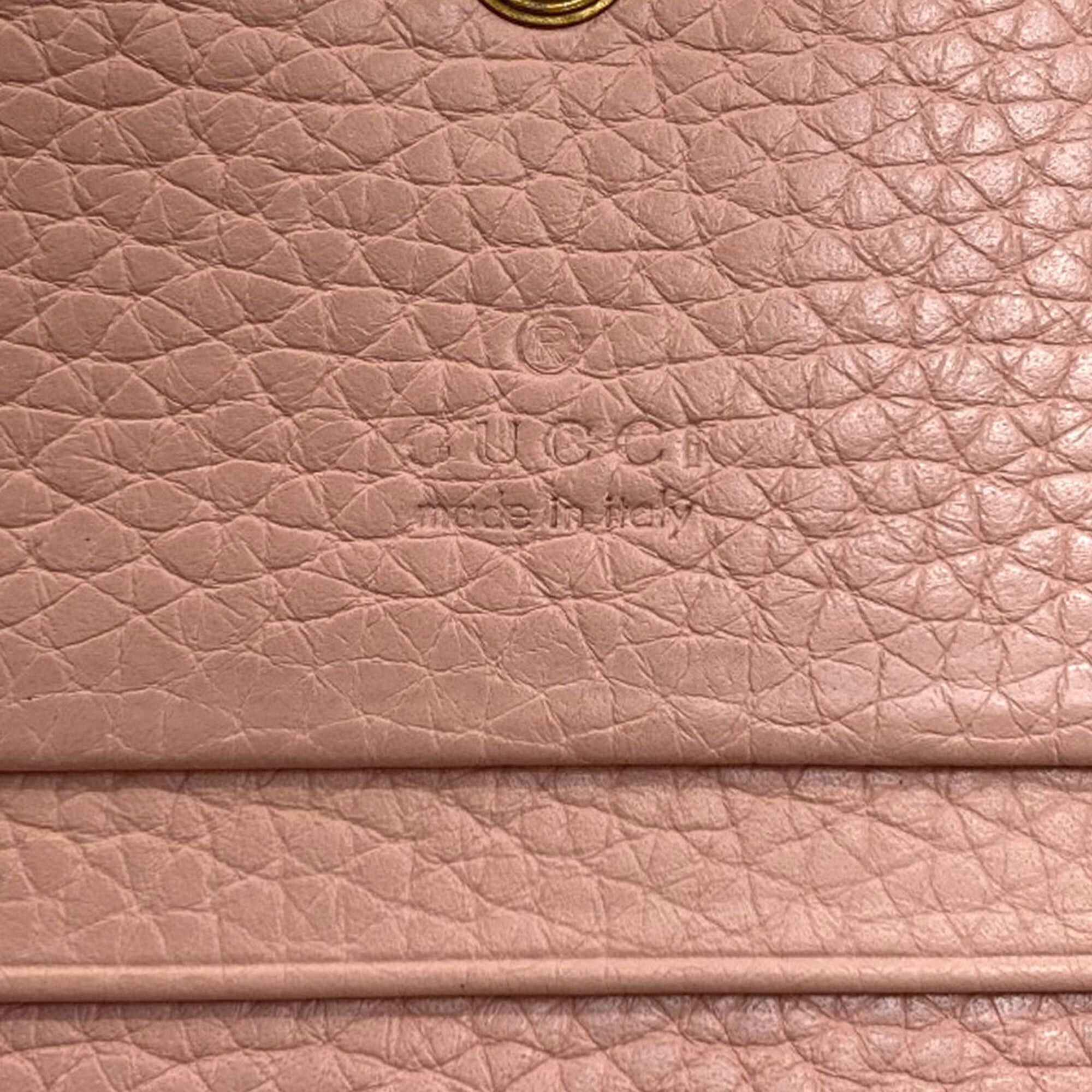 Gucci Gucci 460185 Animalier Bee Bi-fold Wallet Leather Women's GUCCI Size ONE SIZE - 8 Thumbnail