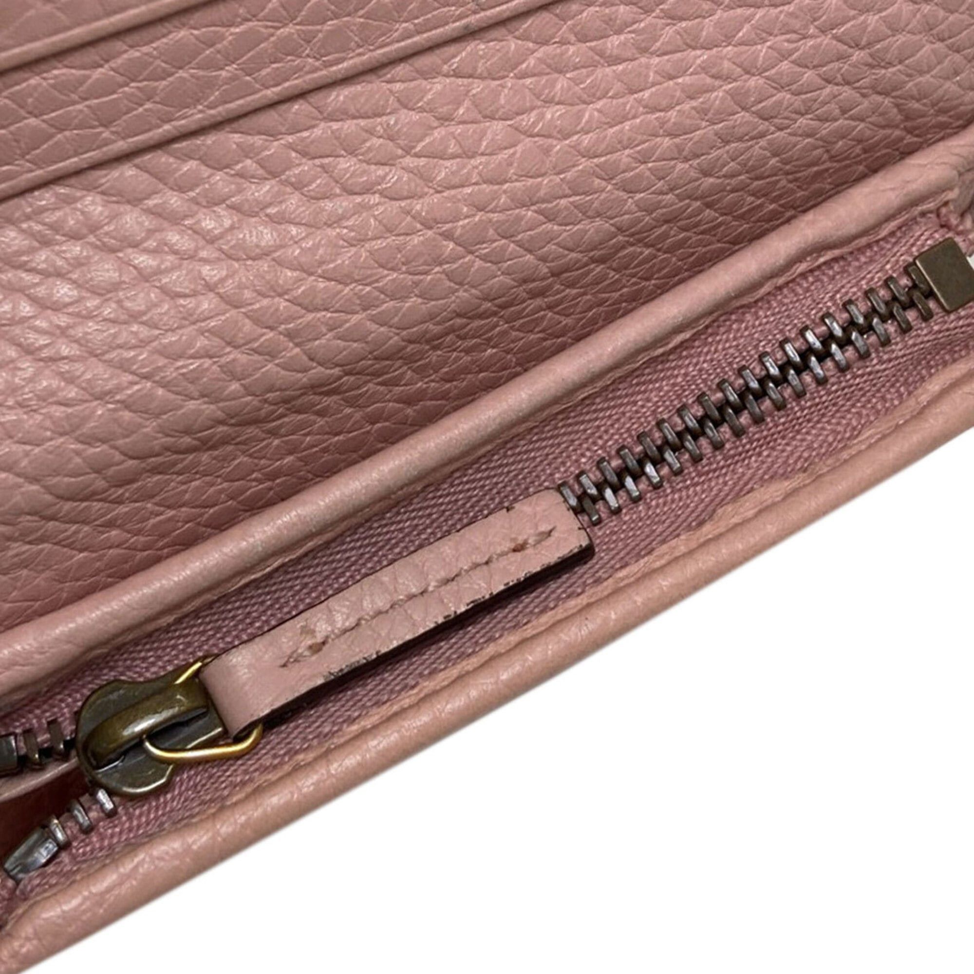 Gucci Gucci 460185 Animalier Bee Bi-fold Wallet Leather Women's GUCCI Size ONE SIZE - 6 Thumbnail