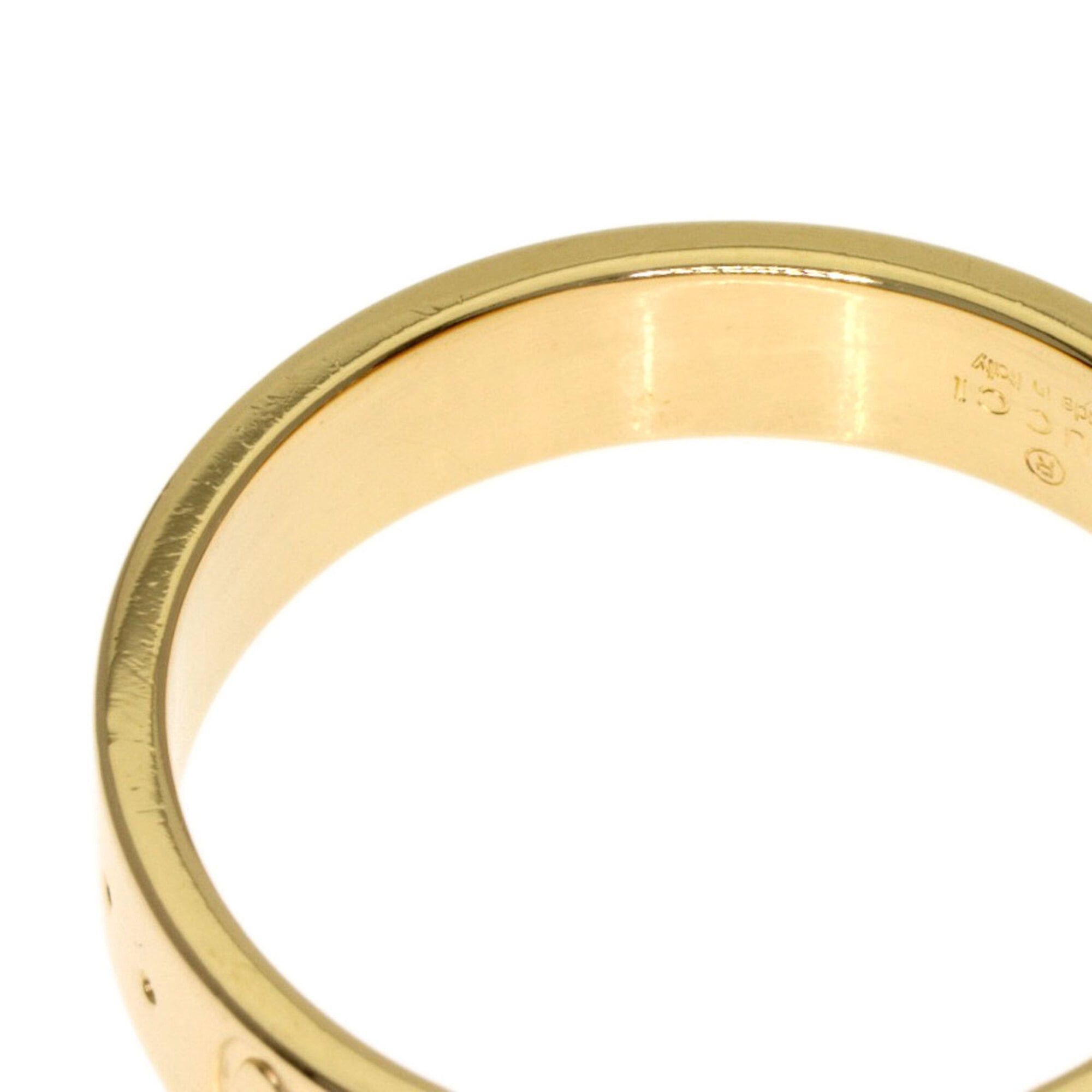 Gucci Gucci Icon #12 Ring - 18K Yellow Gold Women's GUCCI Size ONE SIZE - 10 Thumbnail