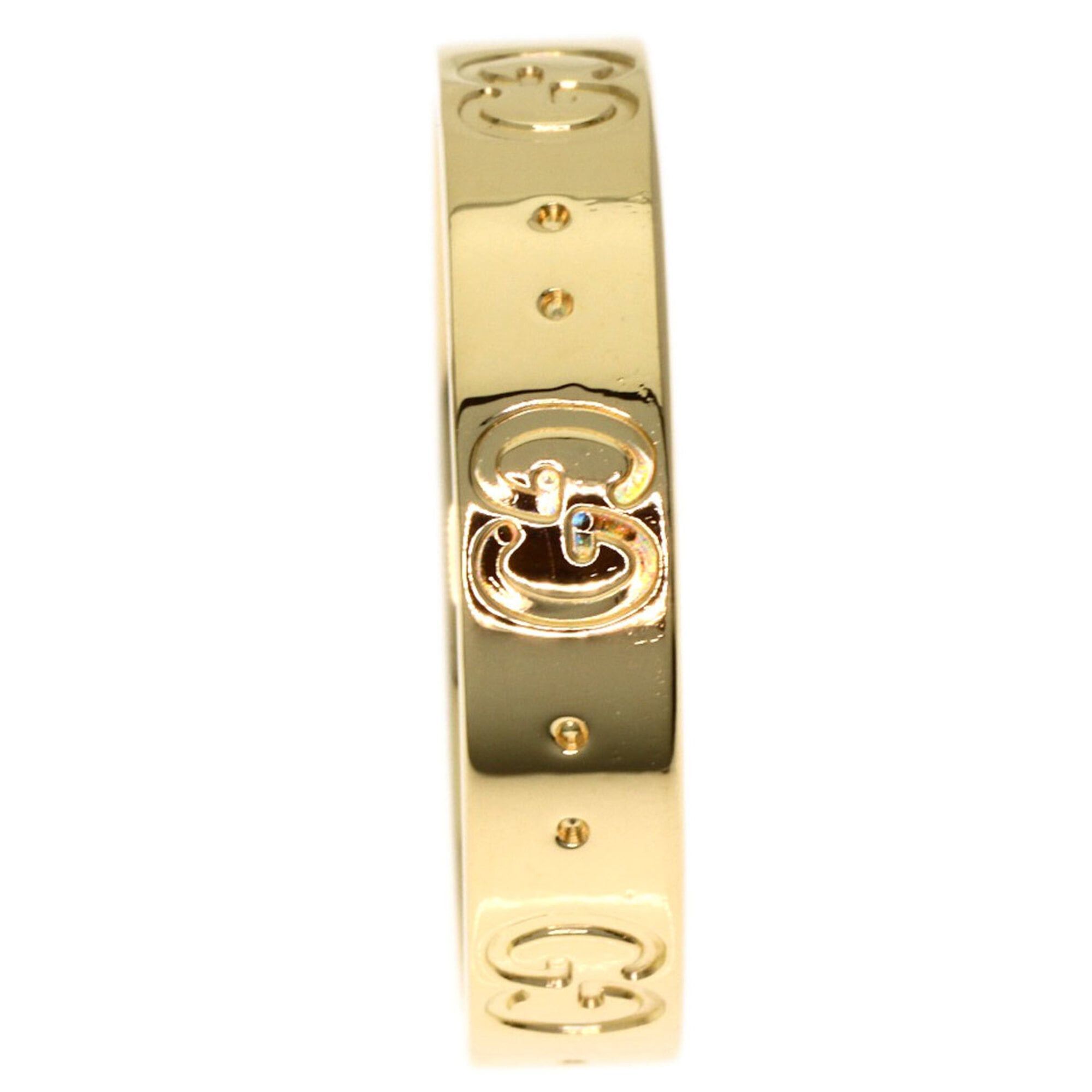 Gucci Gucci Icon #12 Ring - 18K Yellow Gold Women's GUCCI Size ONE SIZE - 9 Thumbnail